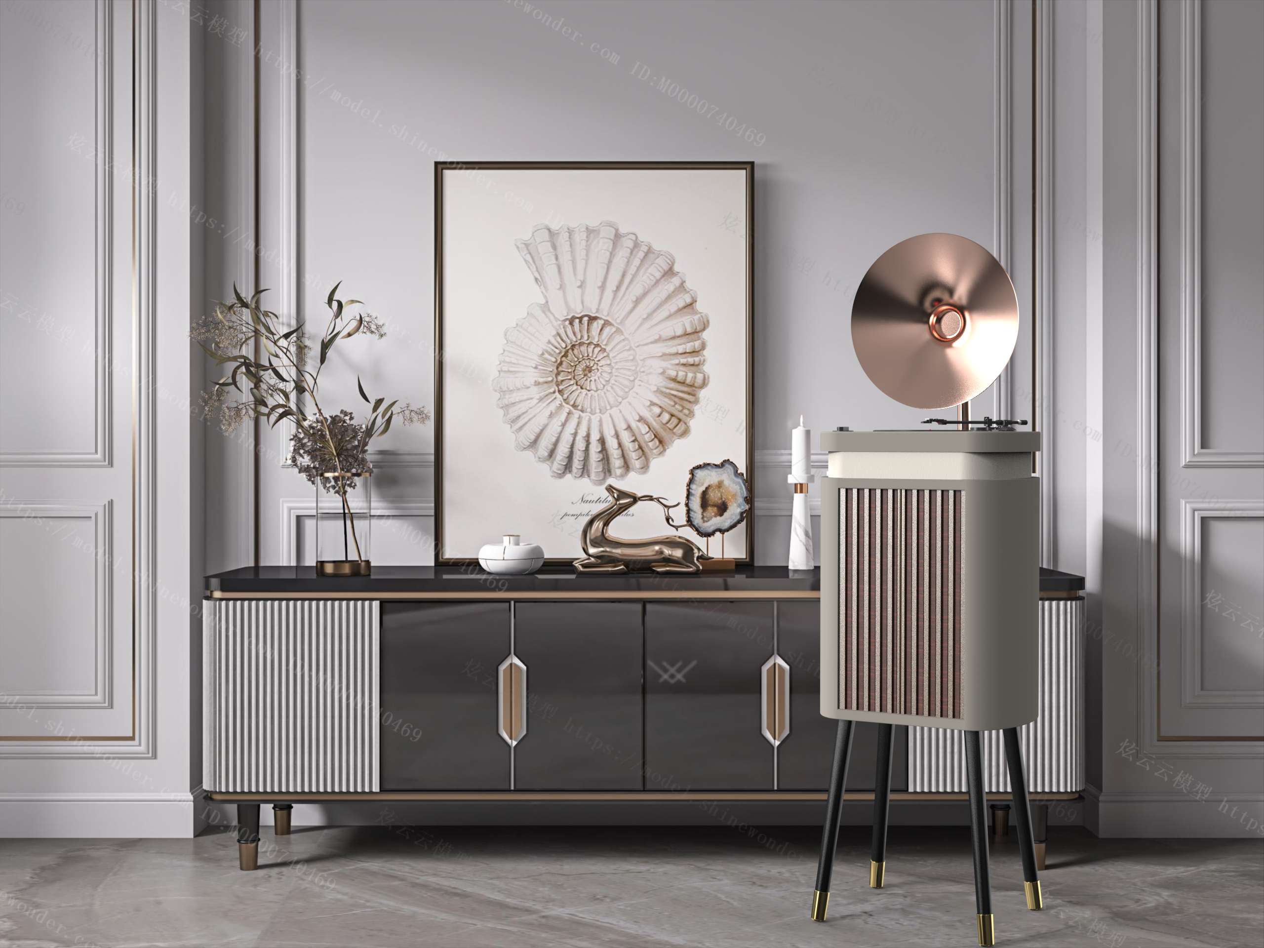 Light luxury，phonograph，Cultural and creative products，