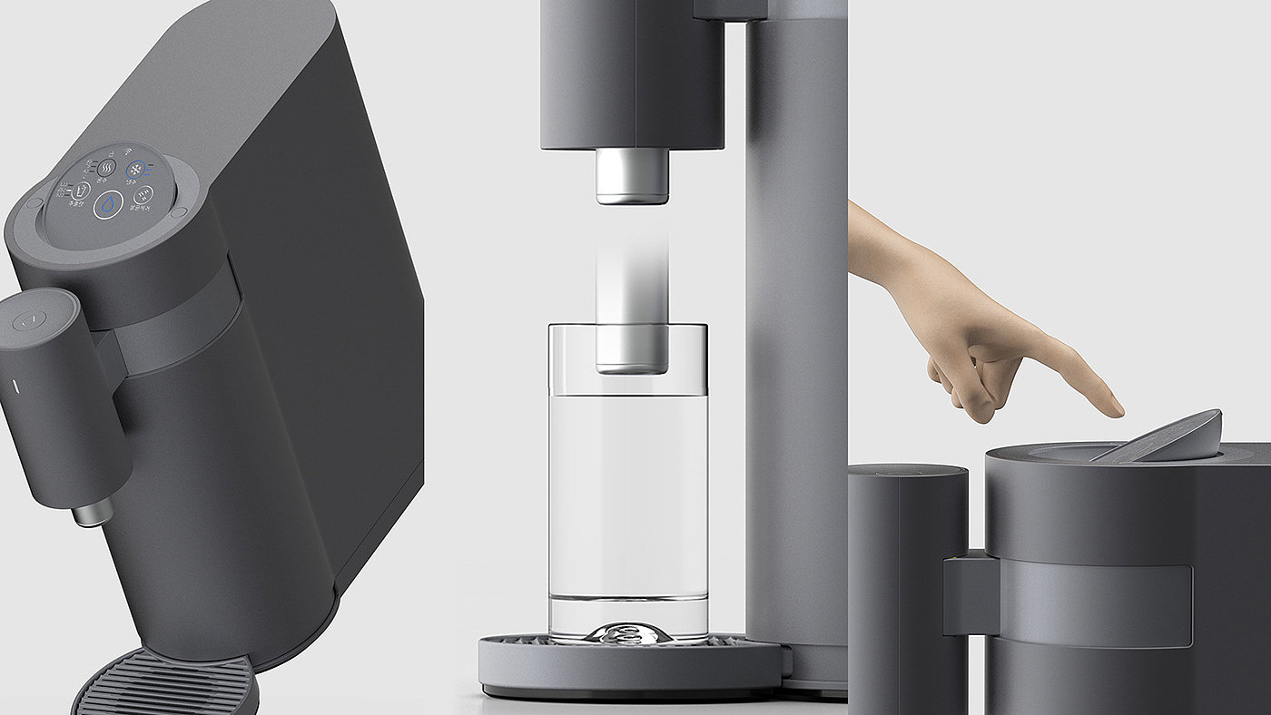 Water dispenser，Water purifier，intelligence，control panel，