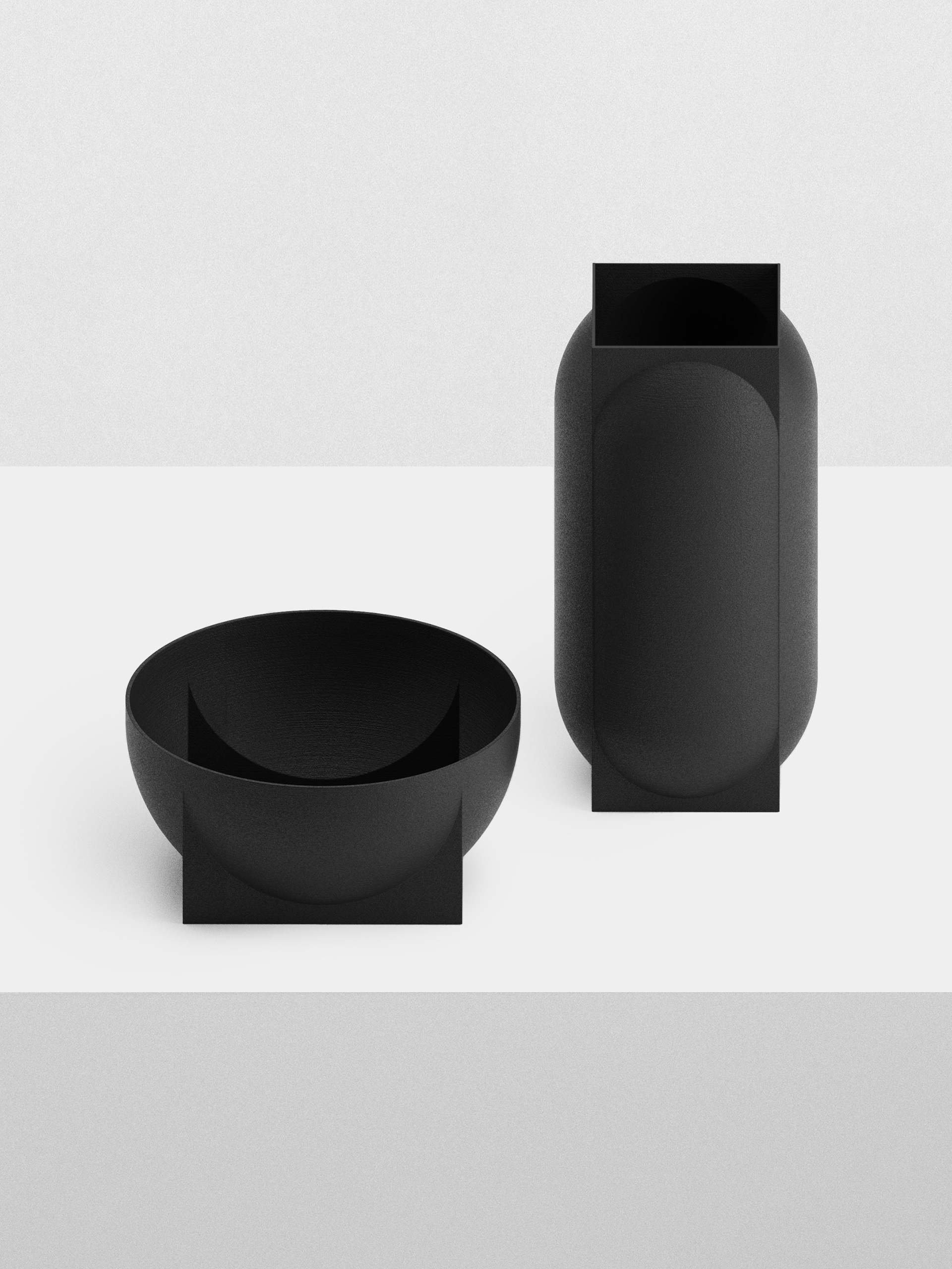 Minimalism，vase，bowl，