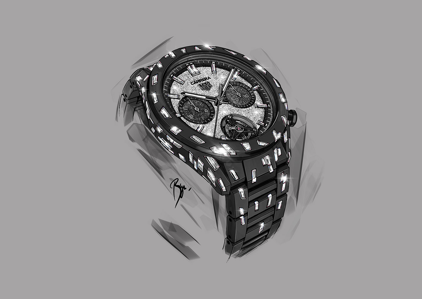 Wrist watch，Diamonds，Epic，