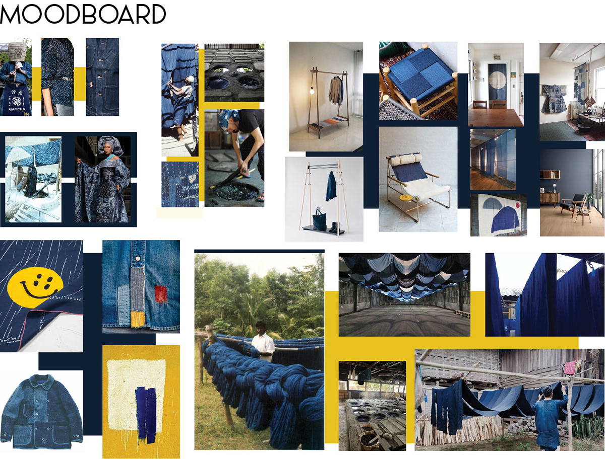 Bamboo，coat hanger，multi-function，INDIGO，