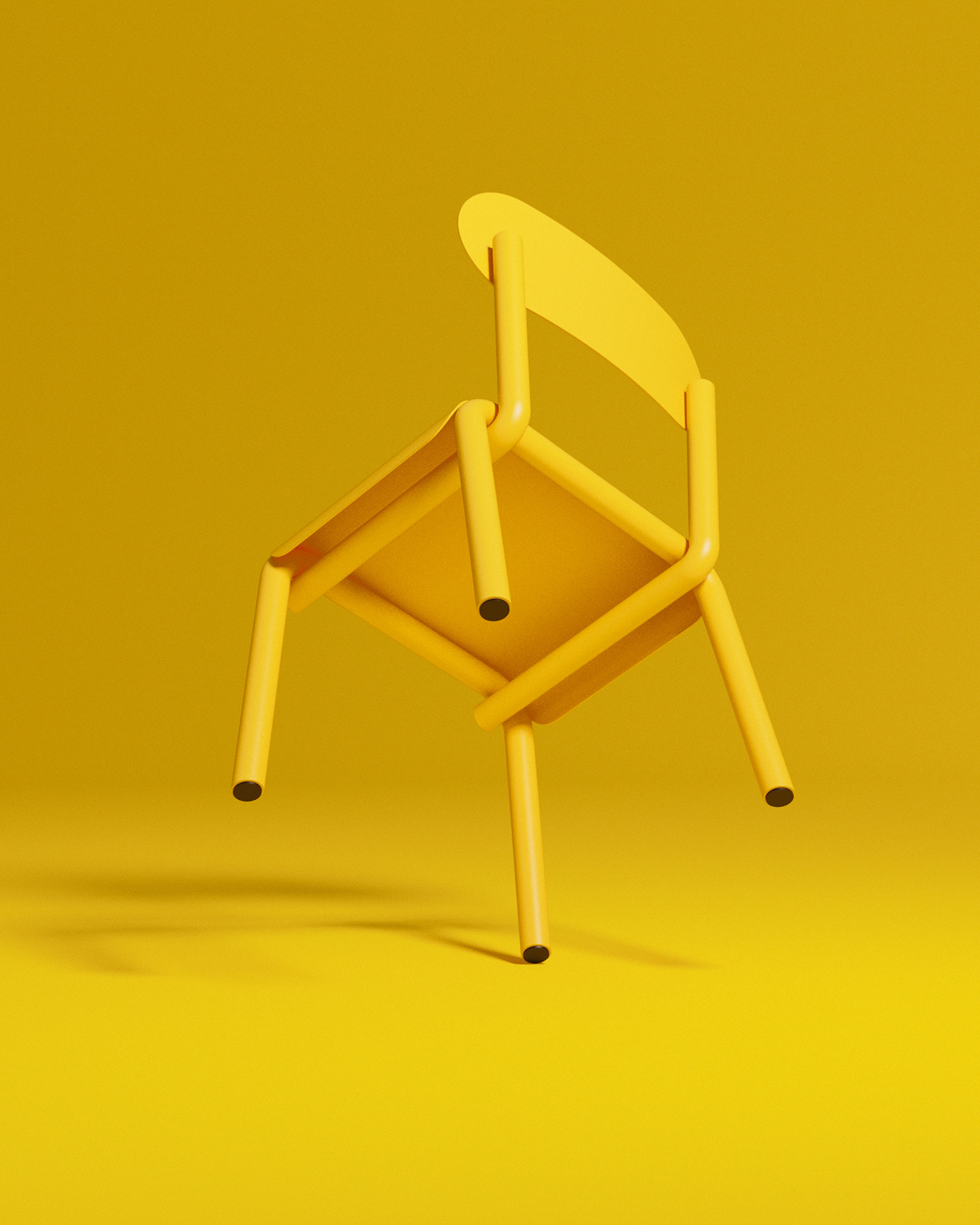 Tone Chair，chair，Minimalist，soft，Pipe，