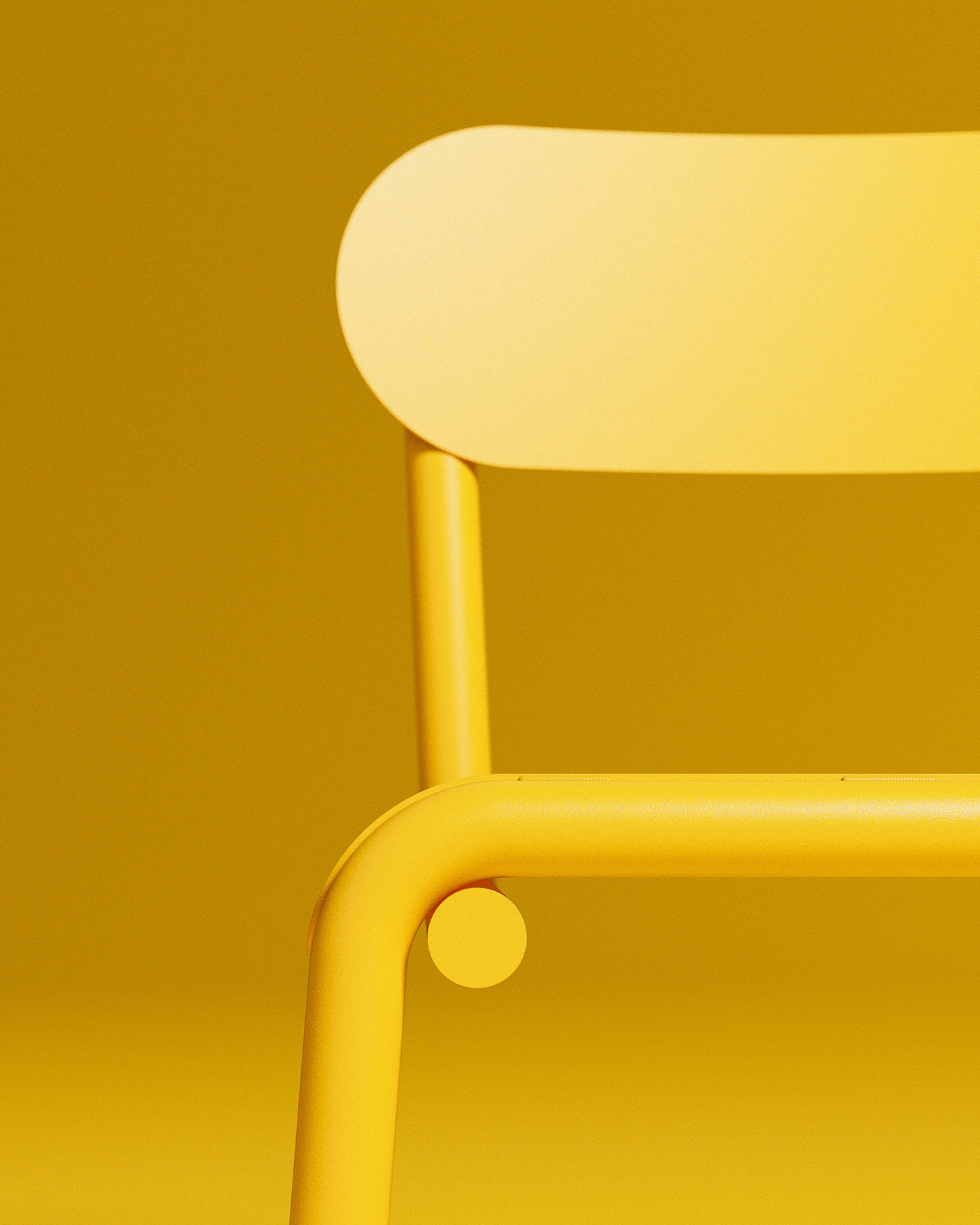 Tone Chair，chair，Minimalist，soft，Pipe，