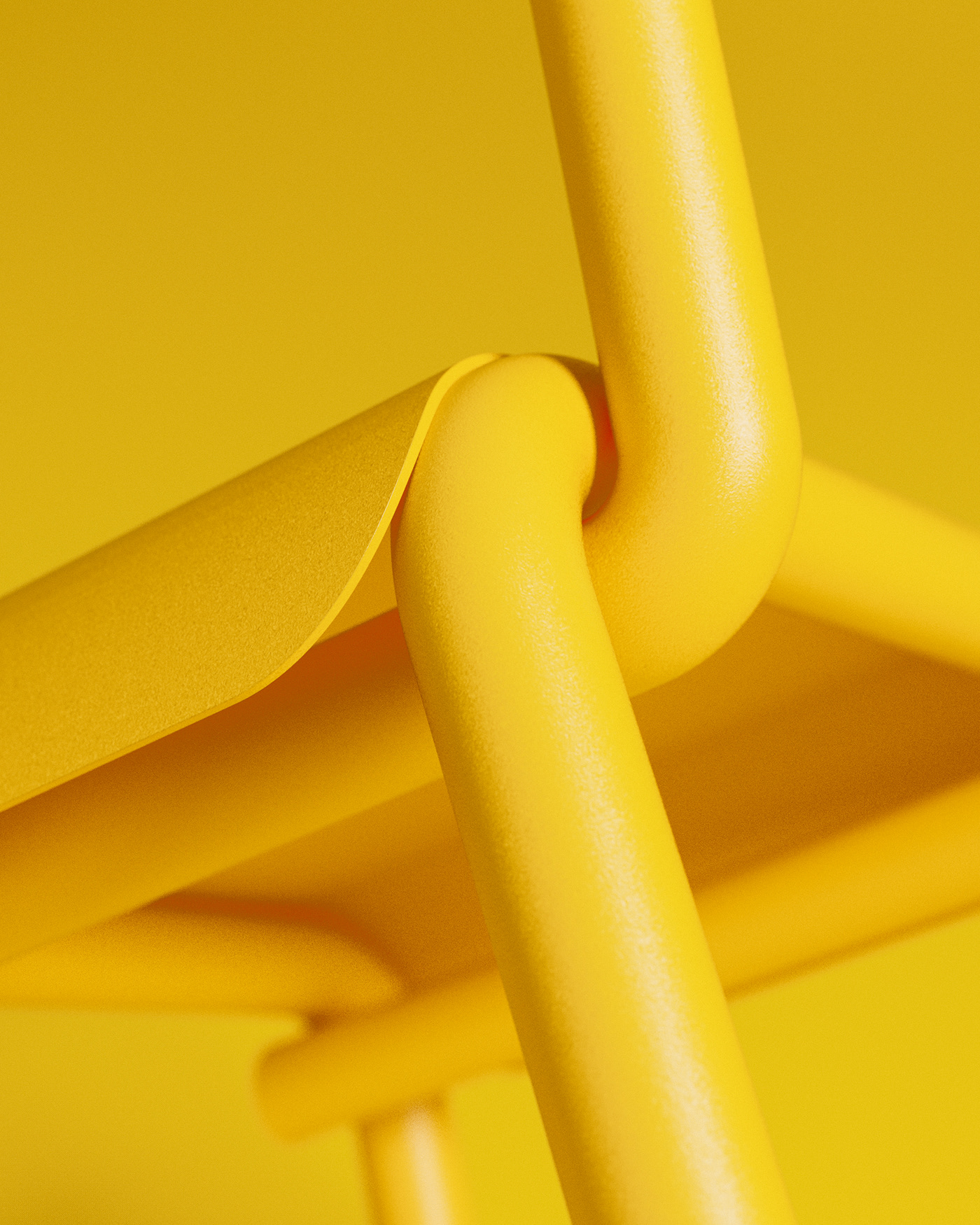 Tone Chair，chair，Minimalist，soft，Pipe，