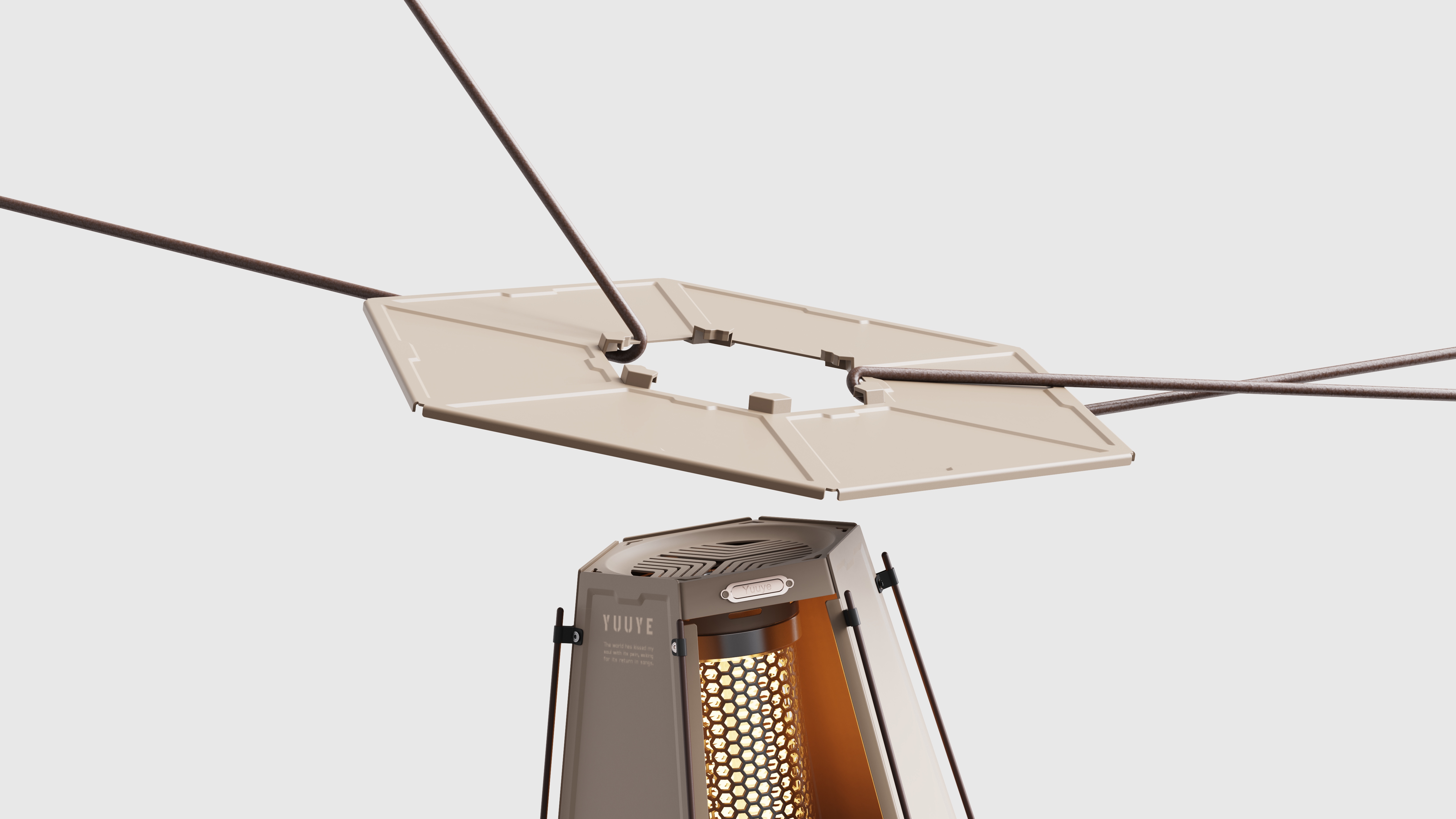 Keyshot rendering，modeling，product design，sample reels，industrial design hi，product design，camping，heater，