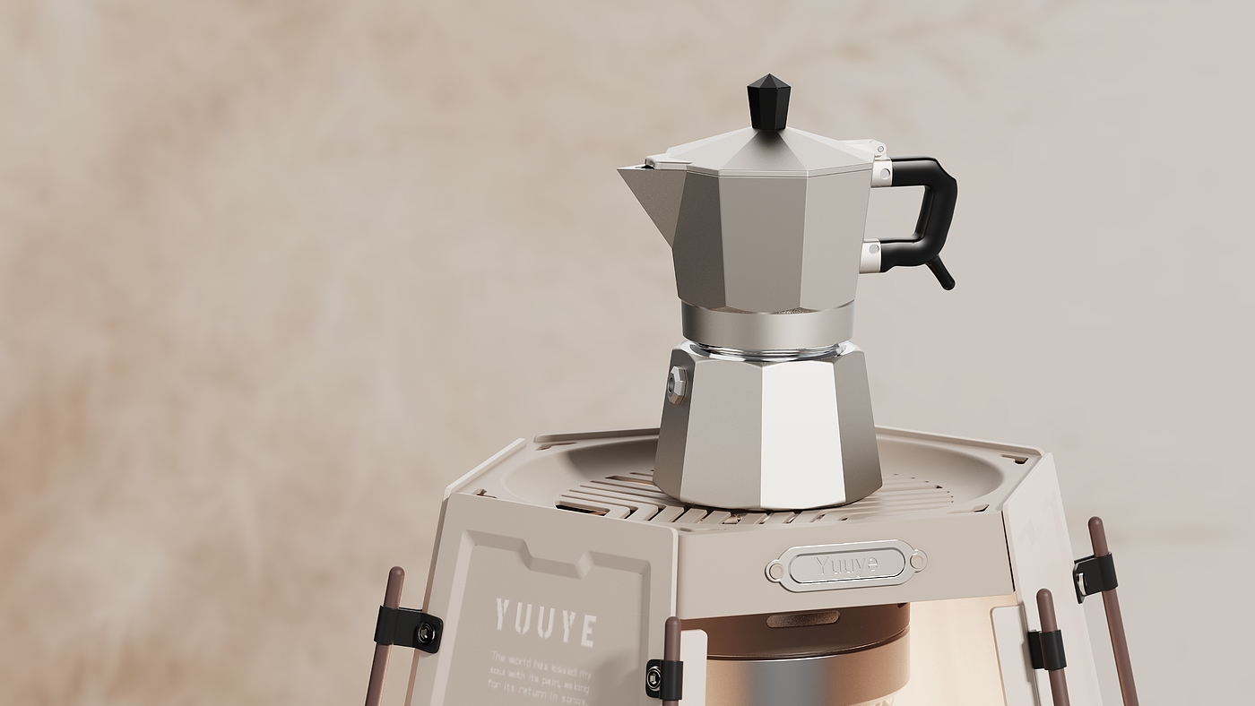 Keyshot rendering，modeling，product design，sample reels，industrial design hi，product design，camping，heater，