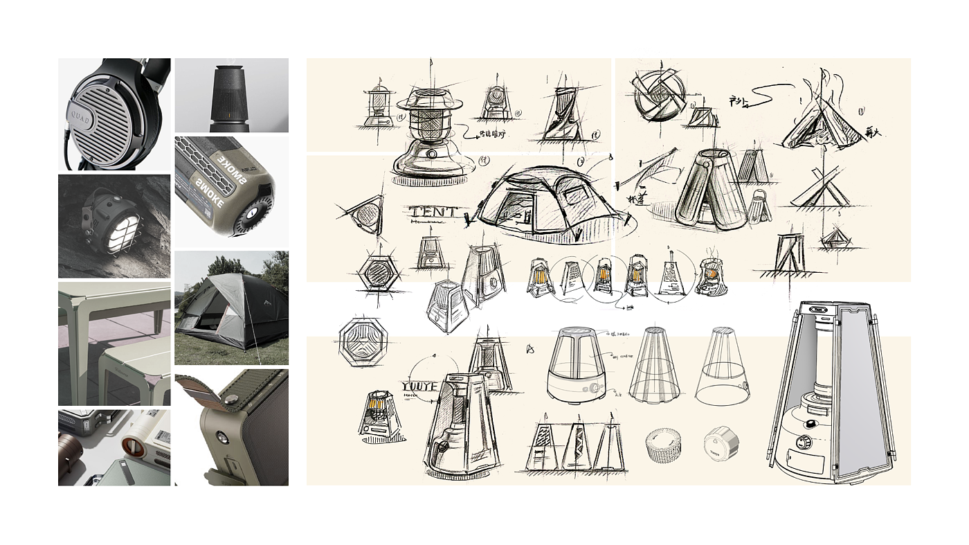 Keyshot rendering，modeling，product design，sample reels，industrial design hi，product design，camping，heater，