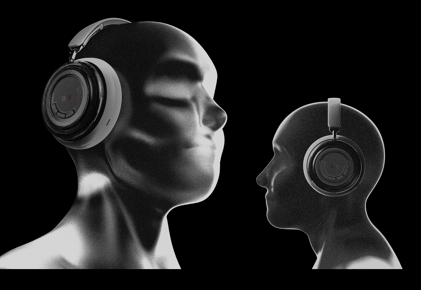 headset，sound，enlarge，speaker，