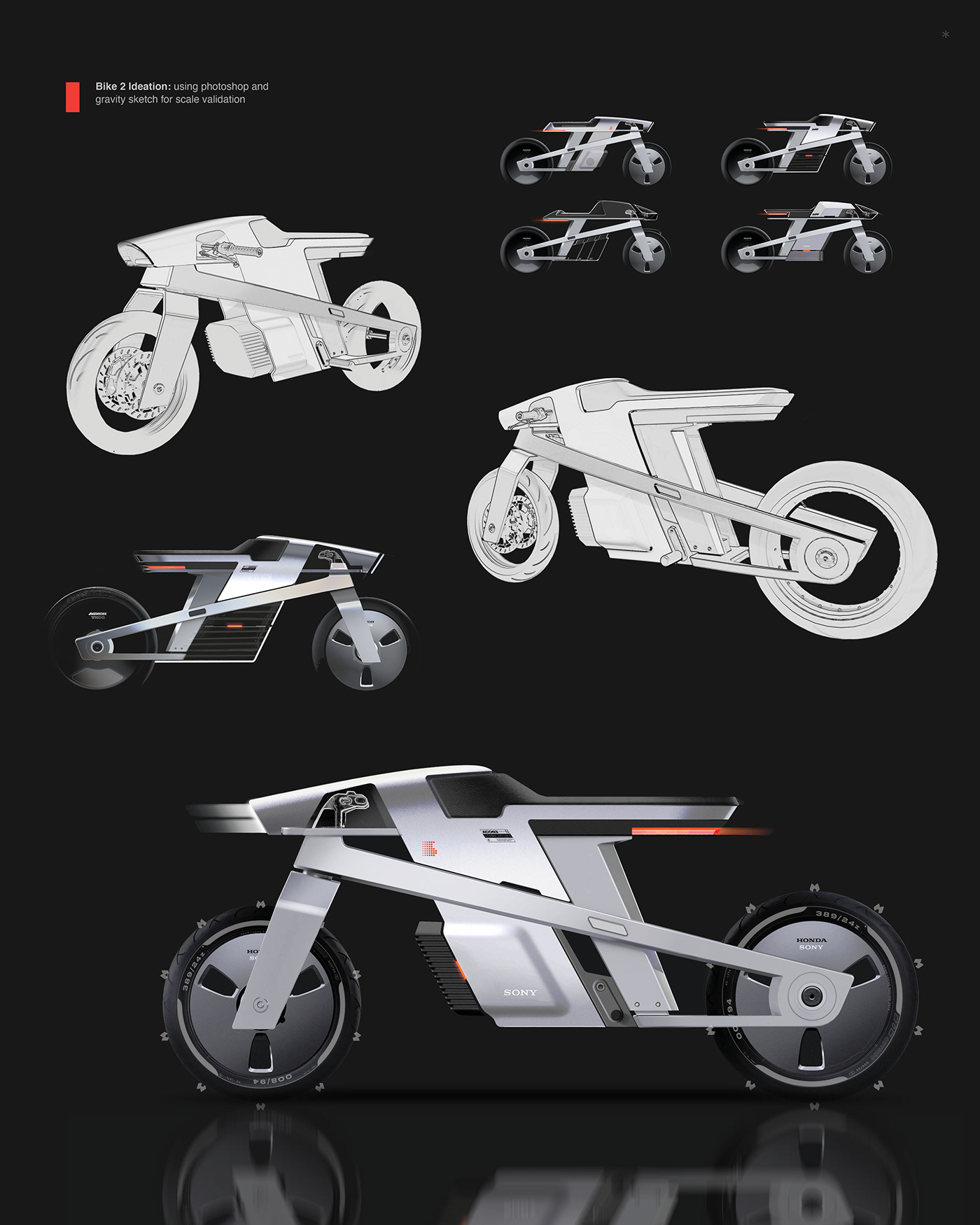 motorcycle，Electric vehicle，Render，