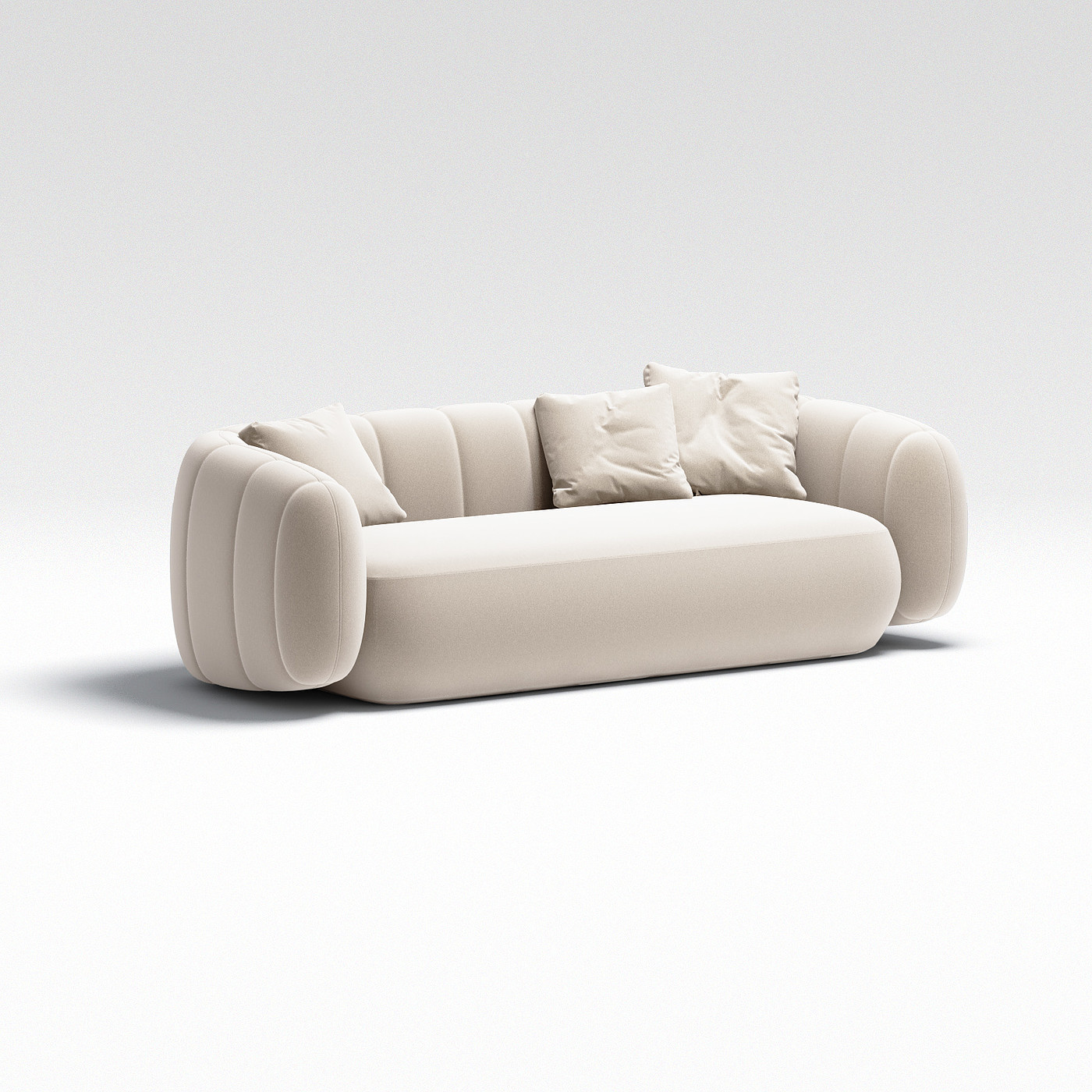 沙发，再生棉，柔软，