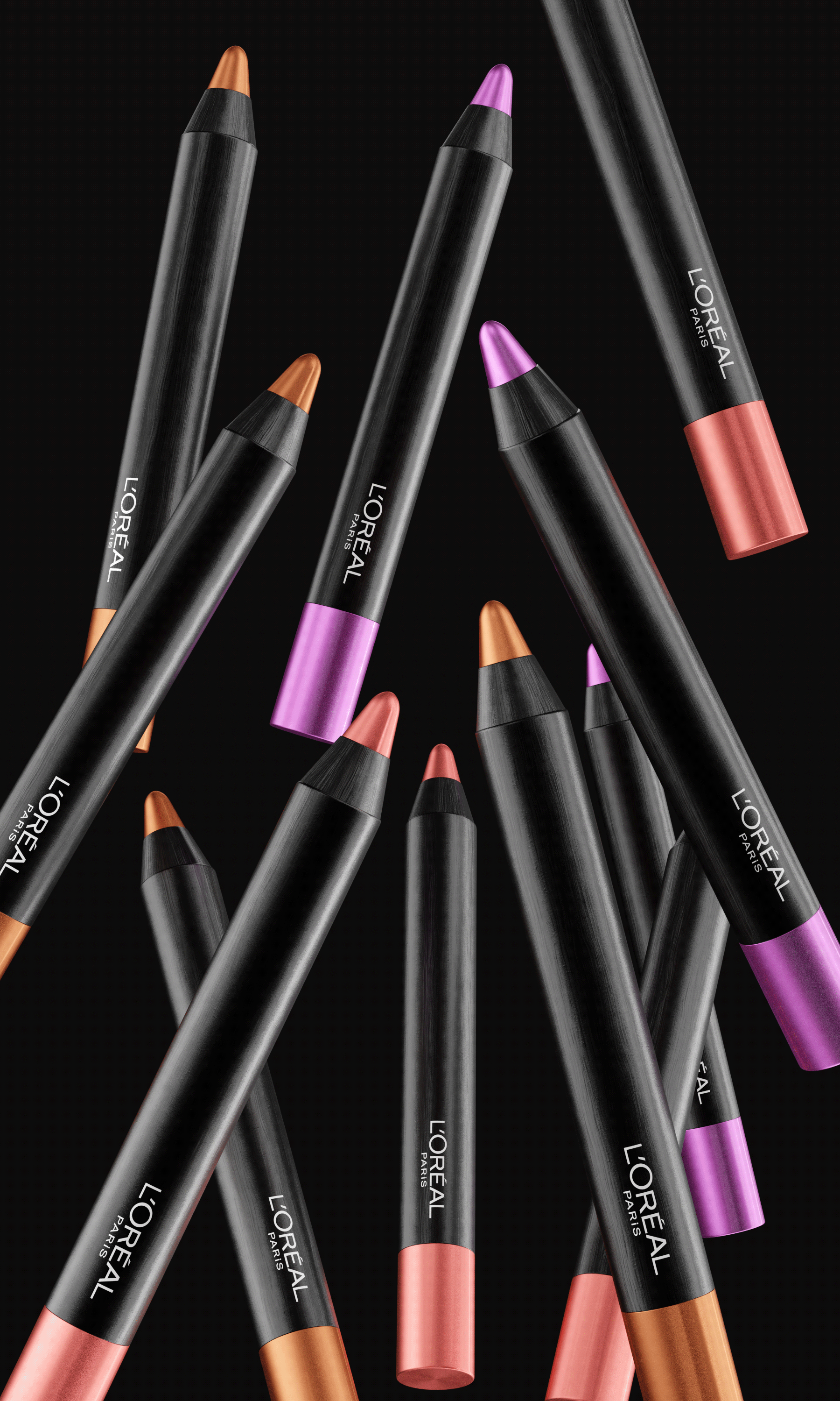 L'Oreal Paris，Lipstick，packing，