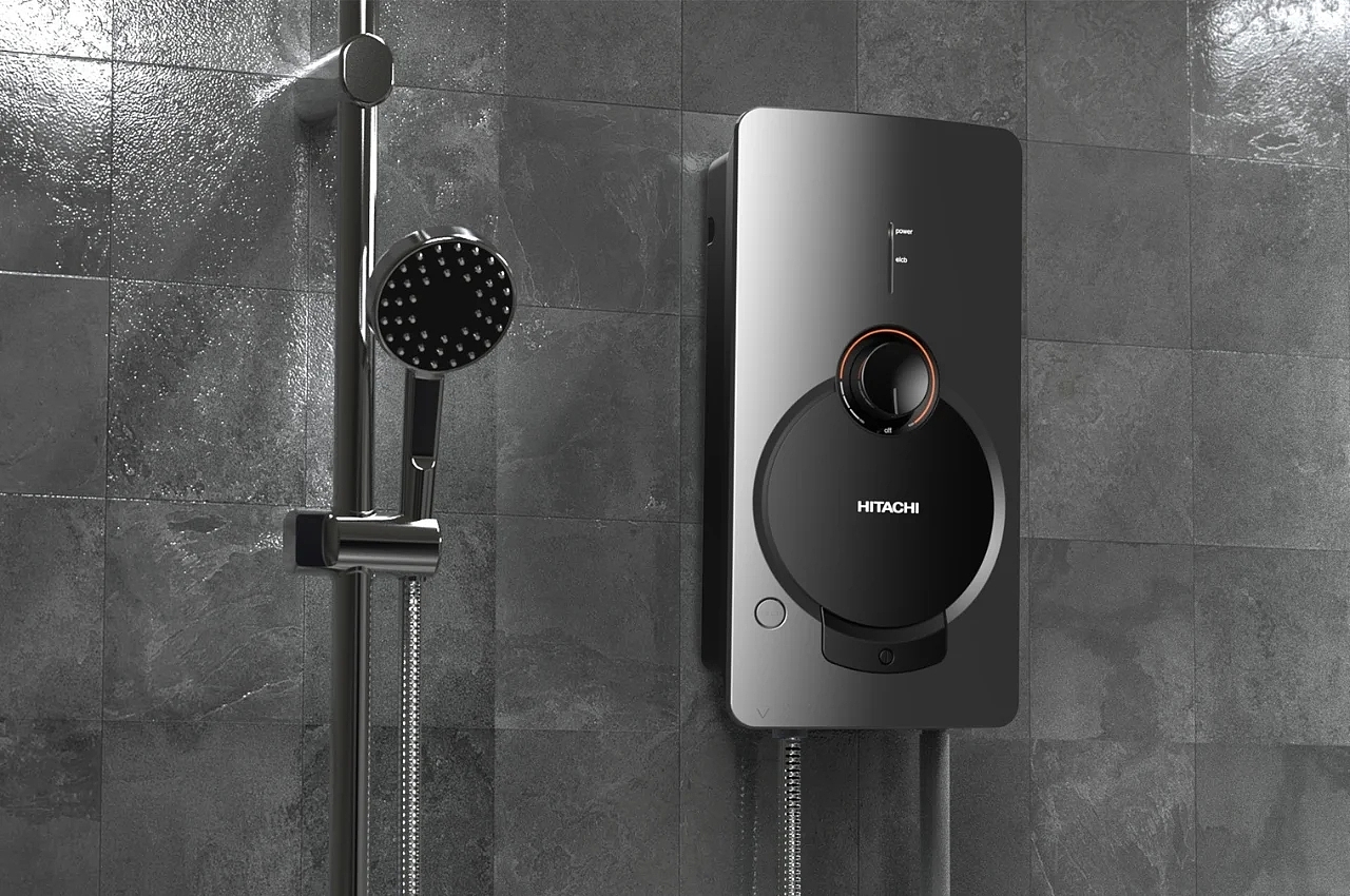 shower，heater，Hitachi，