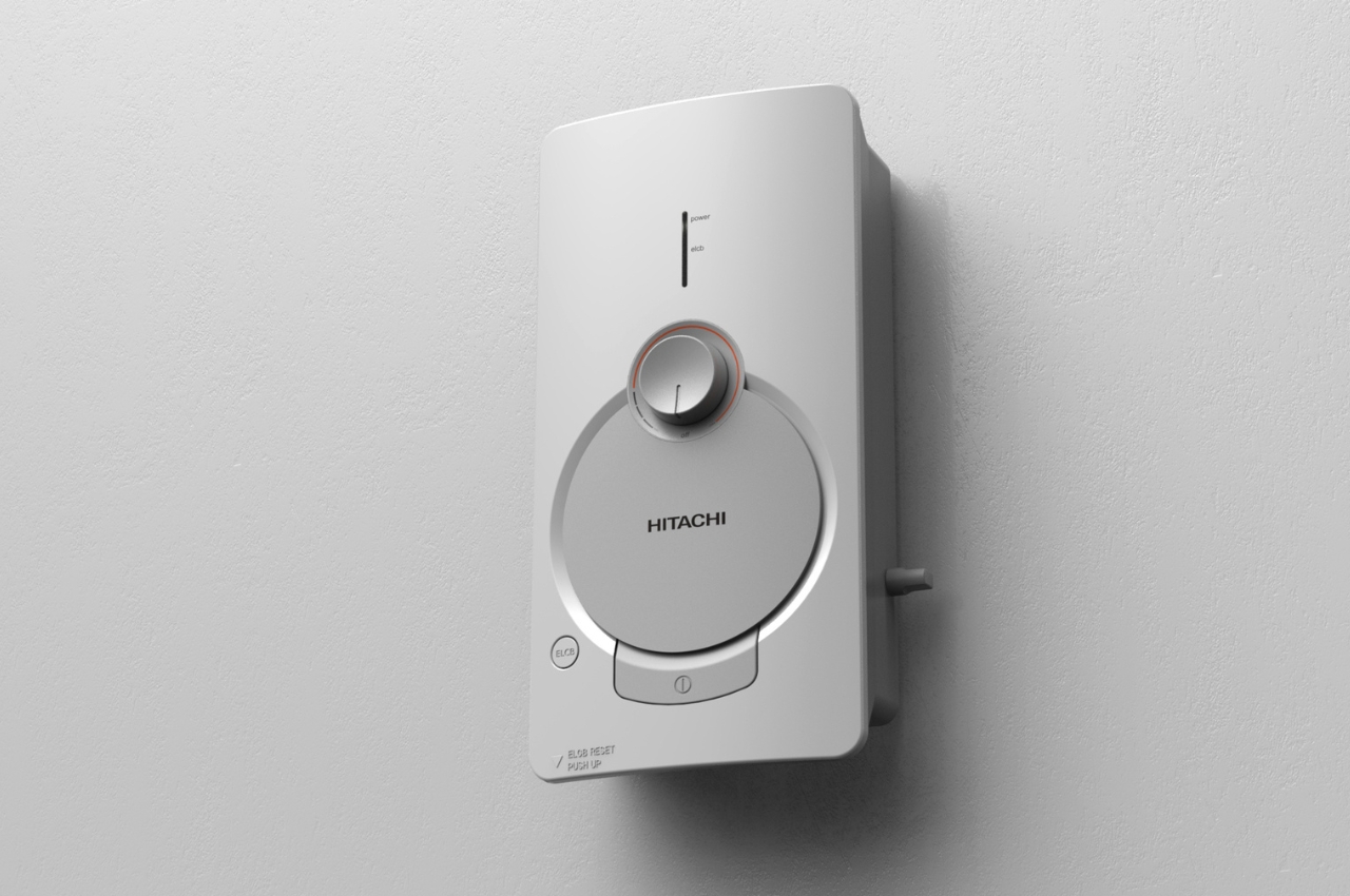 shower，heater，Hitachi，