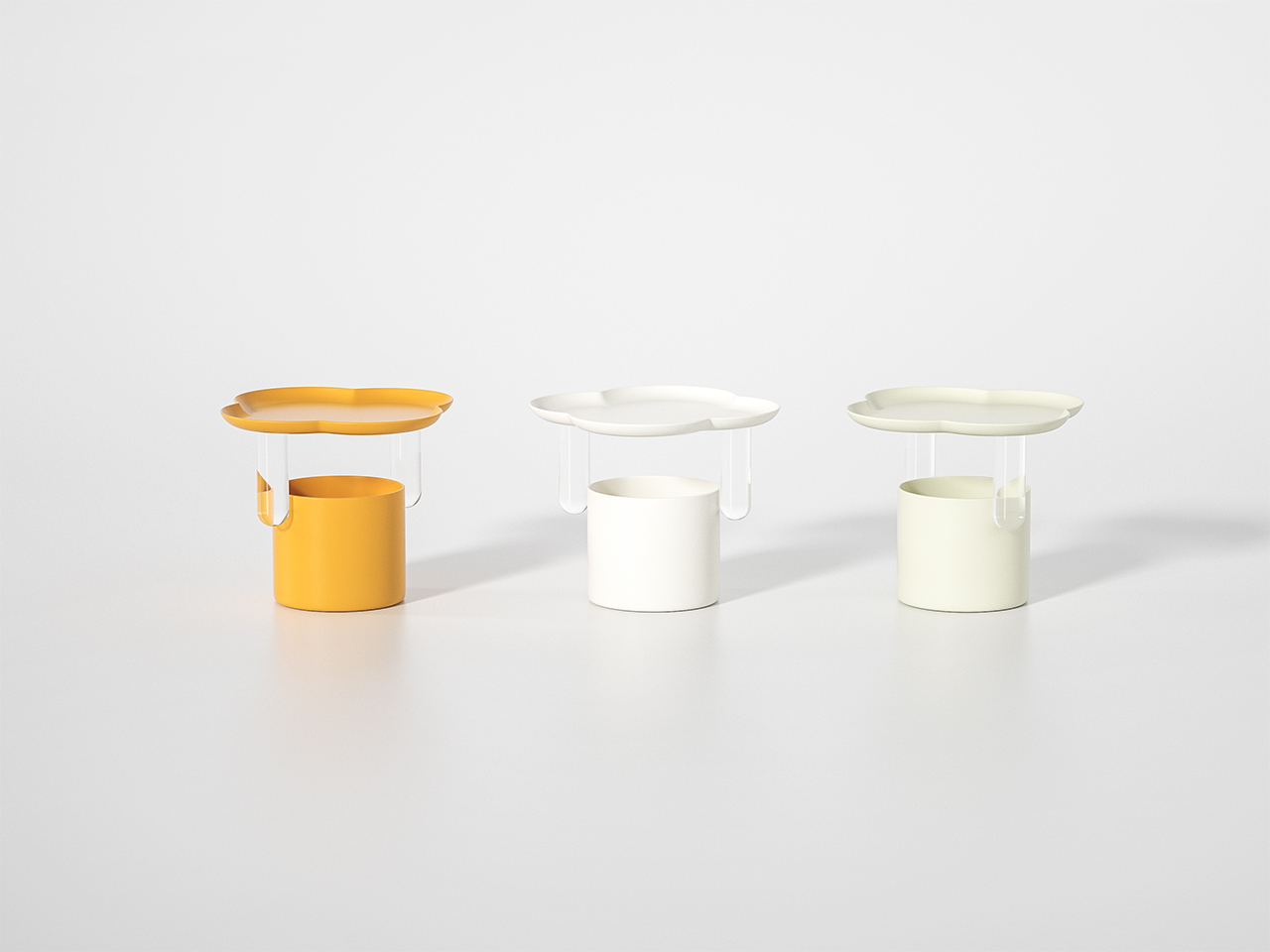 furniture design ，Side table，Cream wind，Cloud edge，