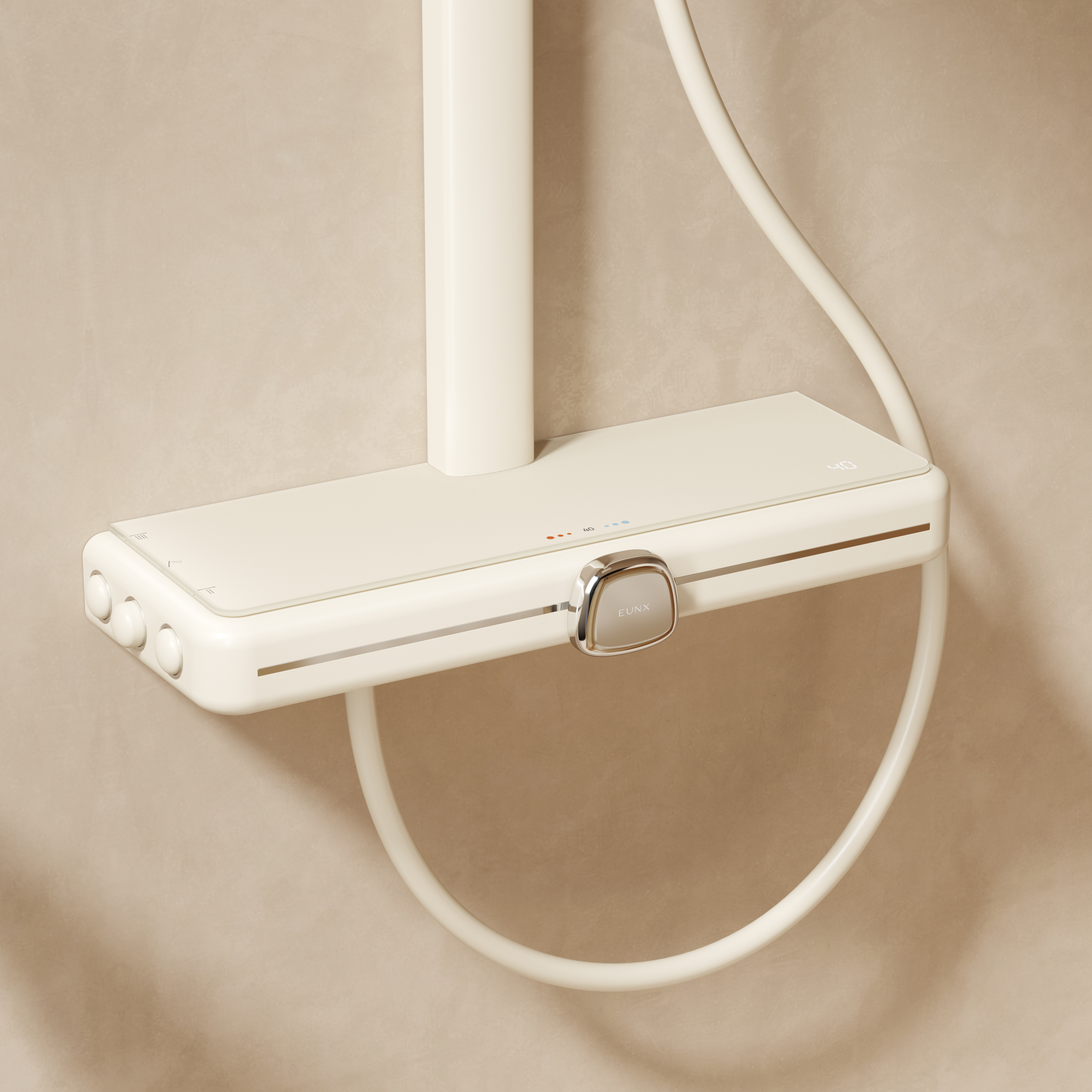 Design，bathroom，Shower，Cream wind，