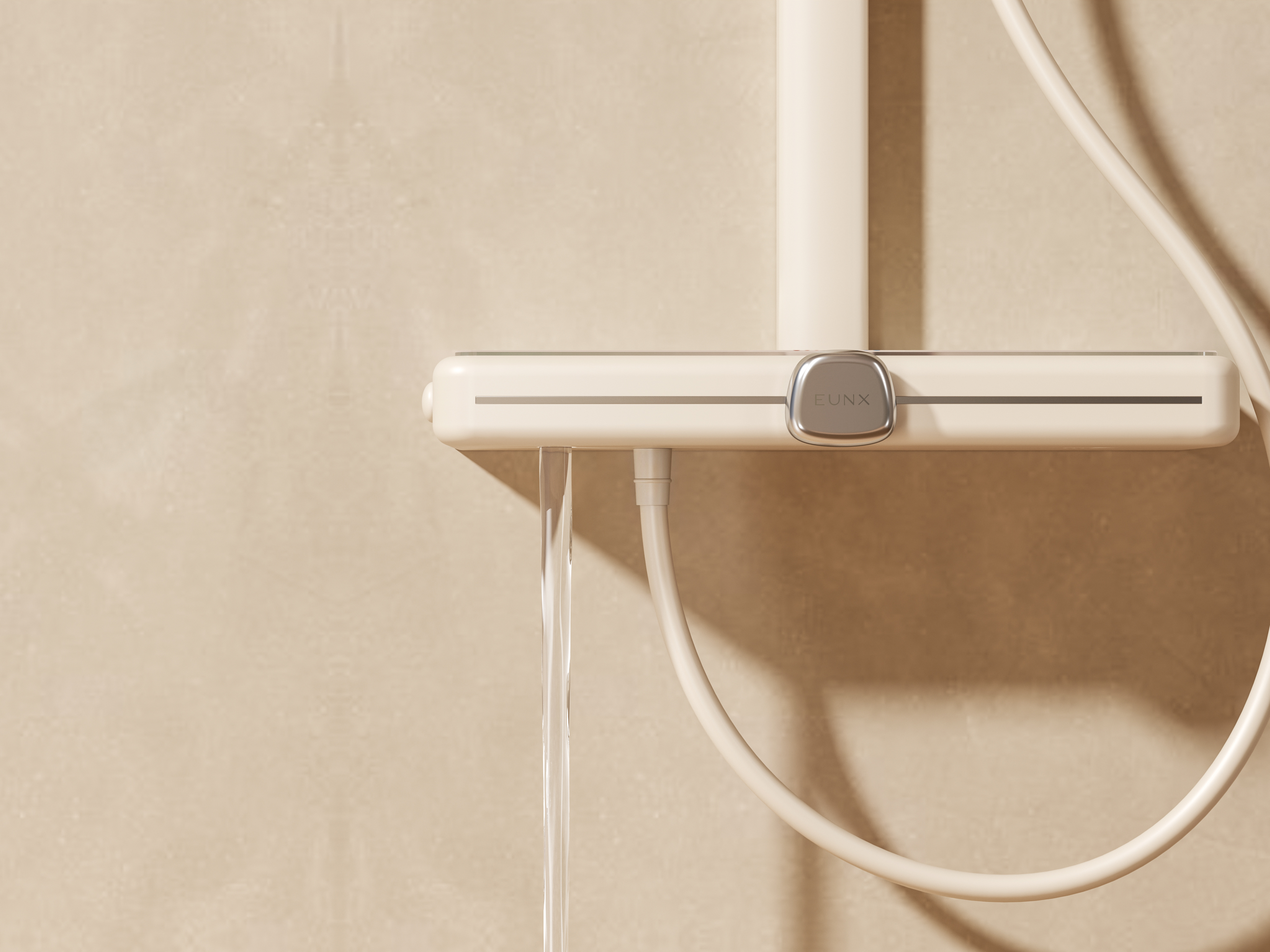 Design，bathroom，Shower，Cream wind，