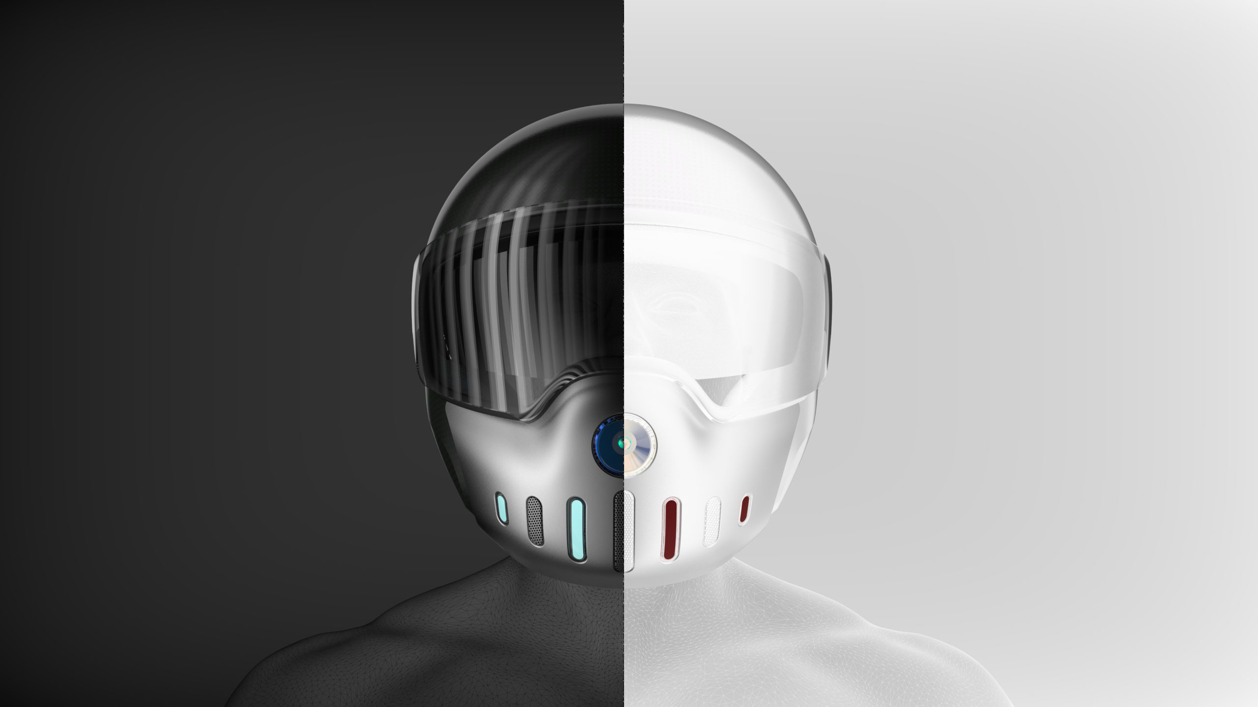 Helmet，Full Helmet，Technology Helmet，Motorcycle helmet，Sense of science and technology，electric motorcycle helmet，