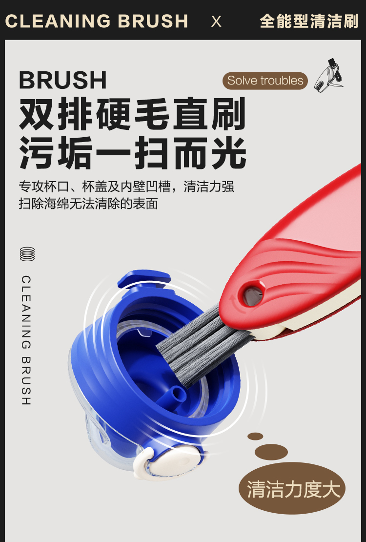 Bottle Brush, Cleaning Brush，