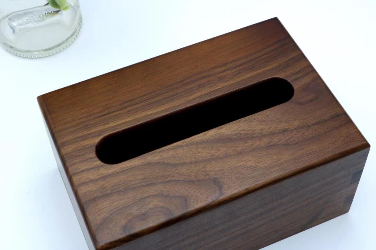 Black walnut，Desktop storage，