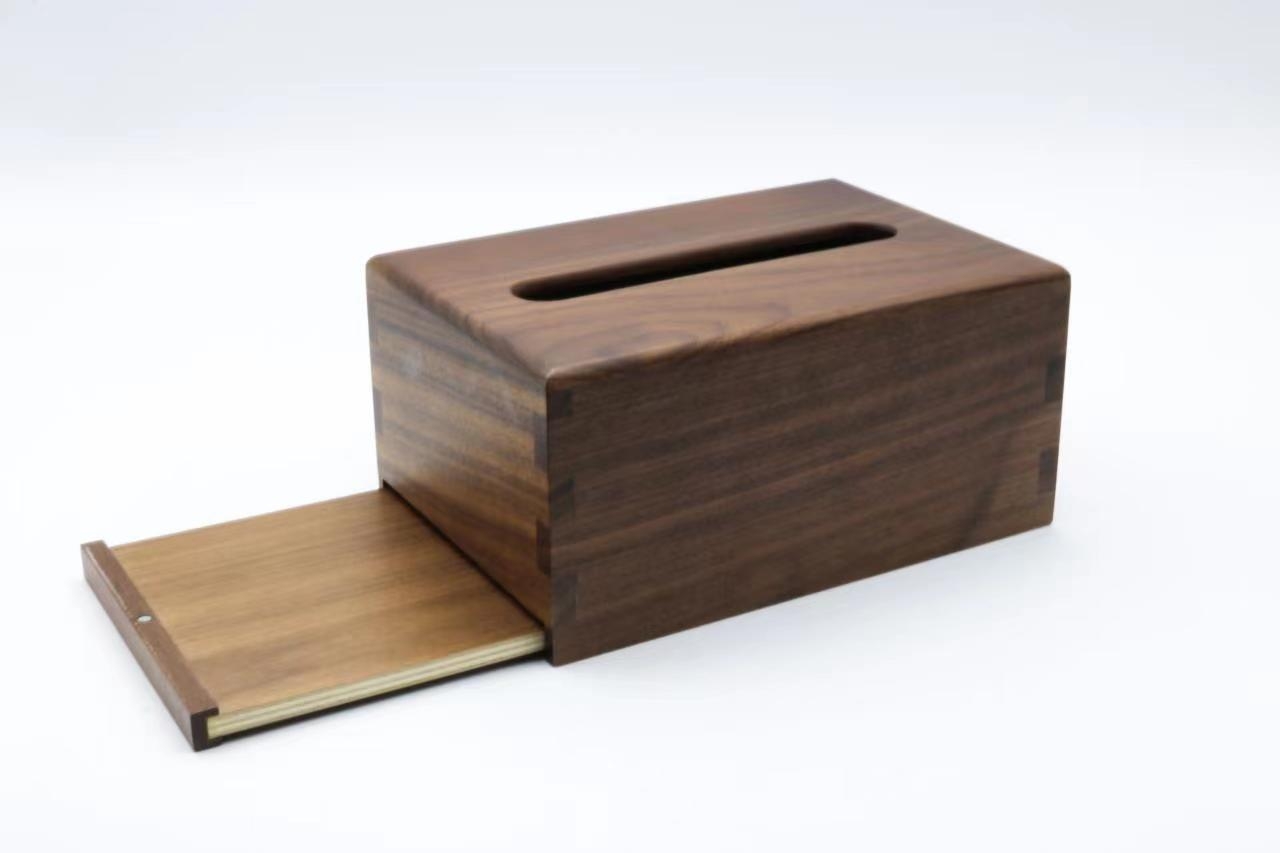 Black walnut，Desktop storage，