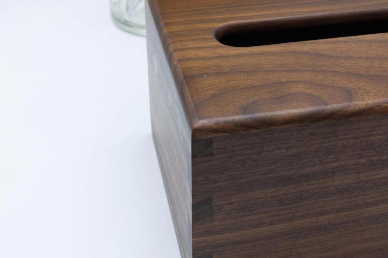Black walnut，Desktop storage，