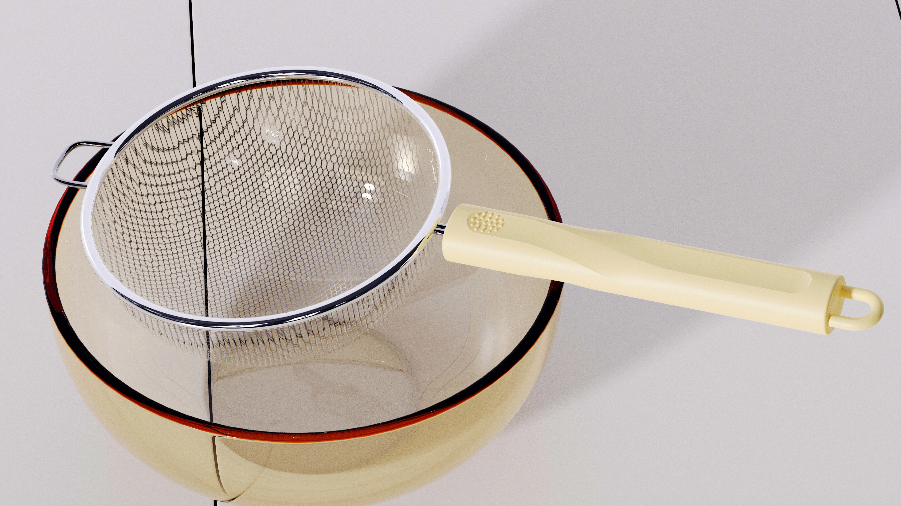 Line spoon，Line colander，