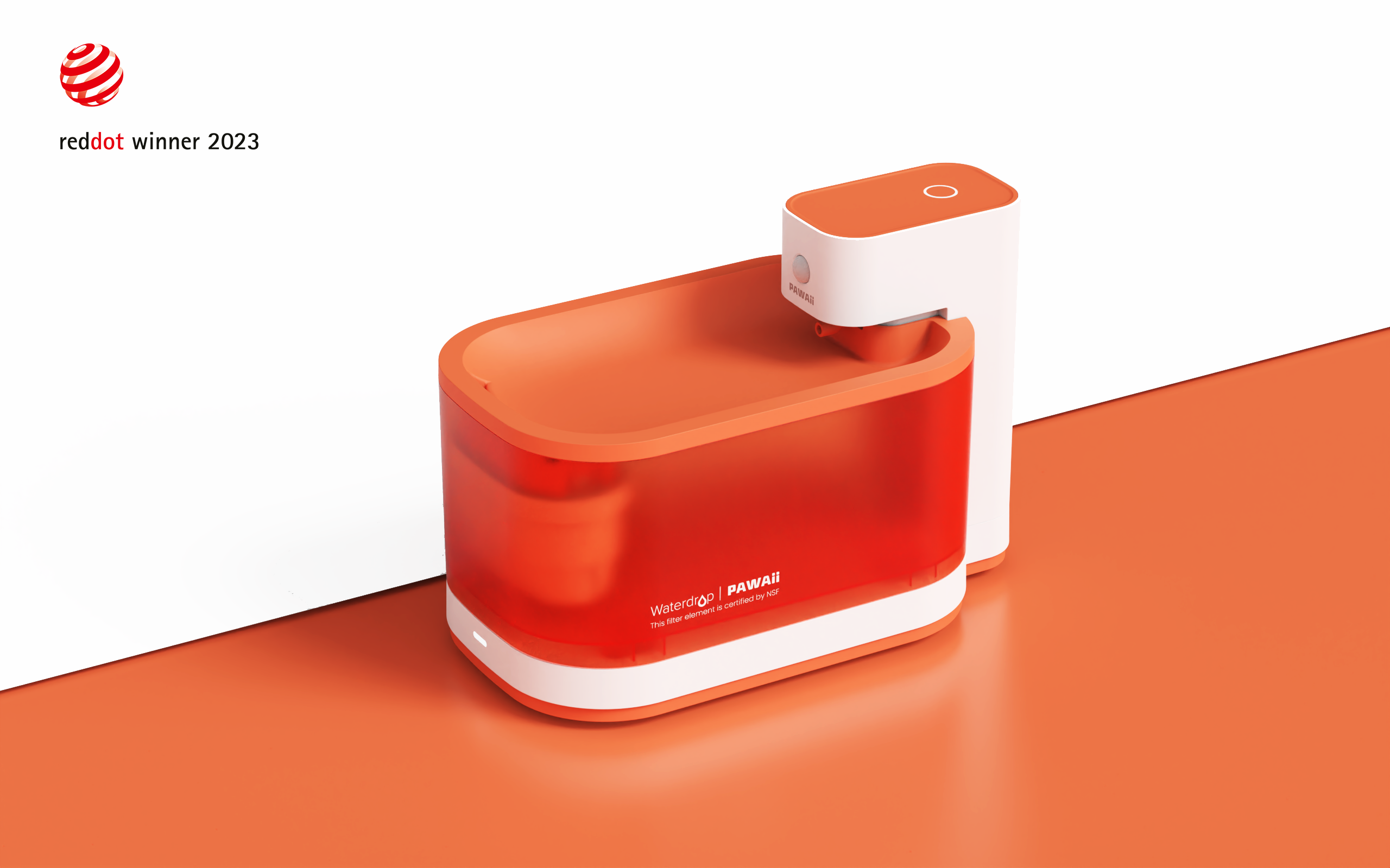 Pet water dispenser，Red dot award，Pet Supplies & Pet，Water dispenser，