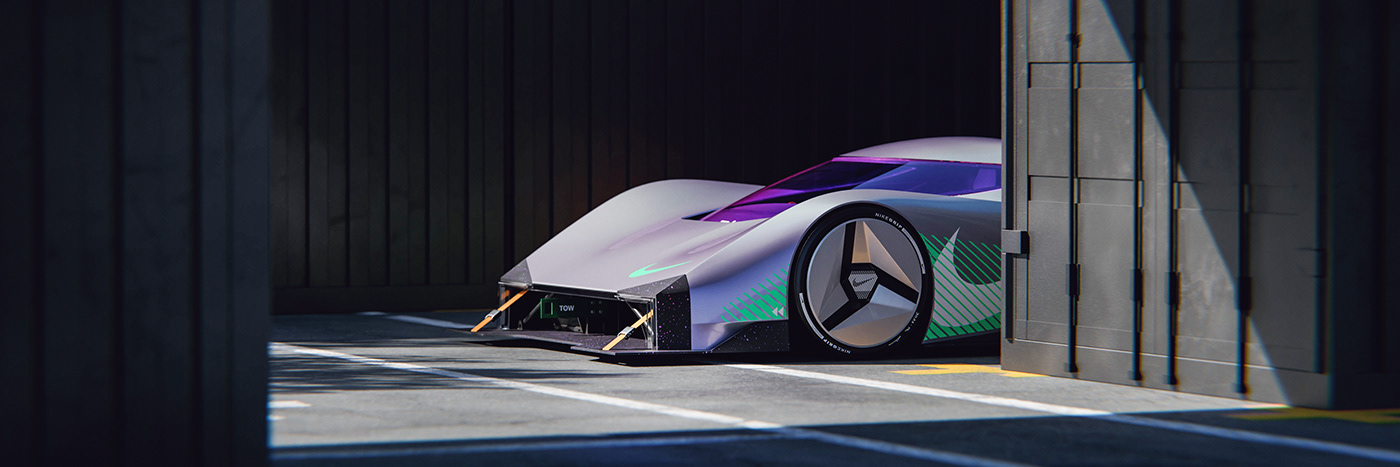 Super run，Sports car，Nike，