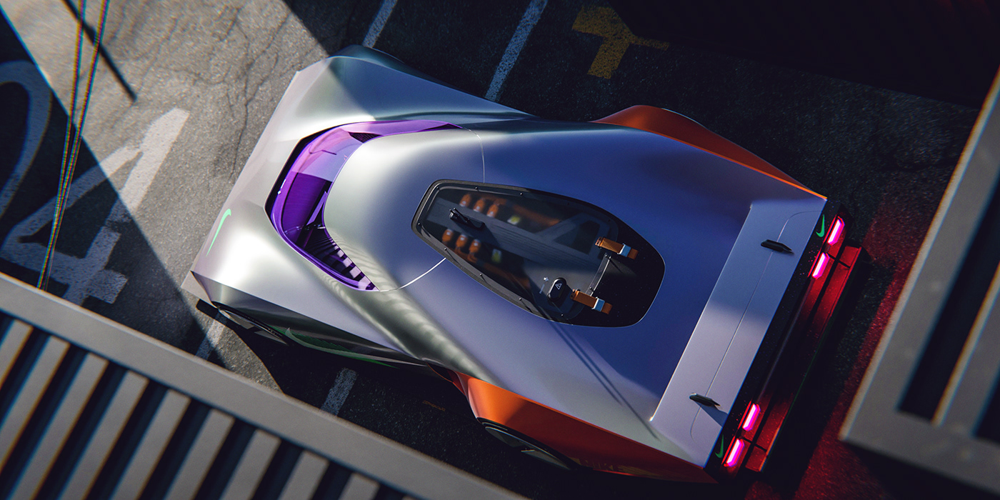 Super run，Sports car，Nike，