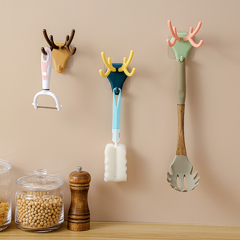 Wall hanging，Receive，a hook，Nordic Elements，product design，multi-function，deer，Home department store，