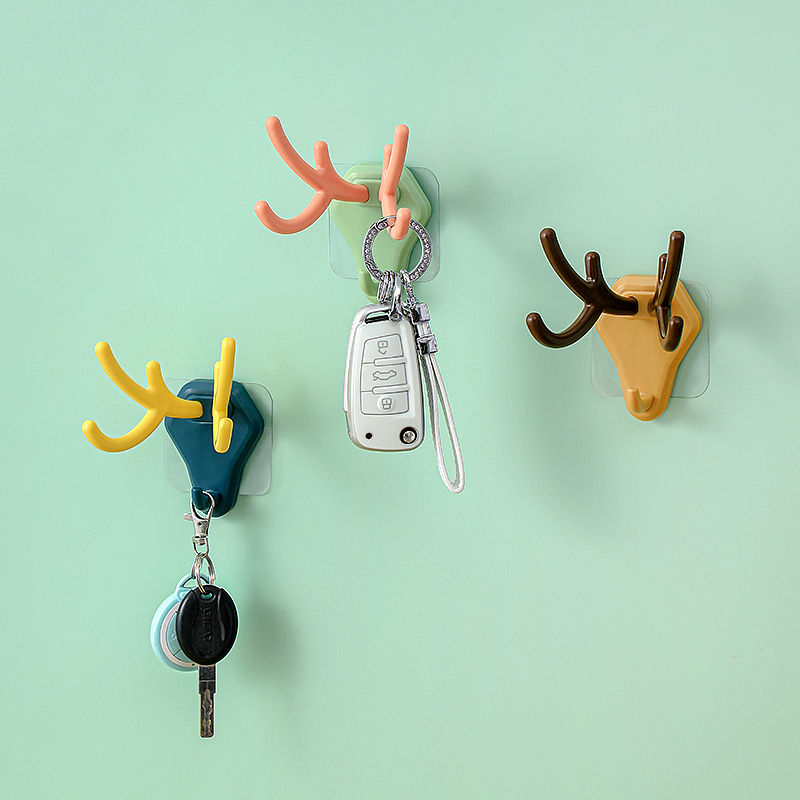 Wall hanging，Receive，a hook，Nordic Elements，product design，multi-function，deer，Home department store，