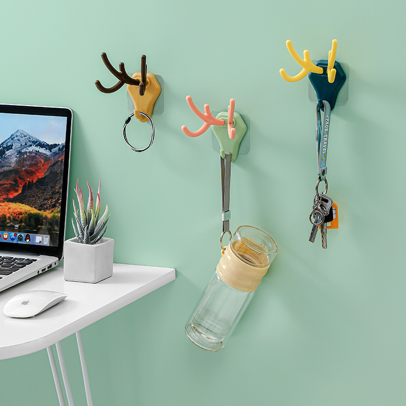 Wall hanging，Receive，a hook，Nordic Elements，product design，multi-function，deer，Home department store，