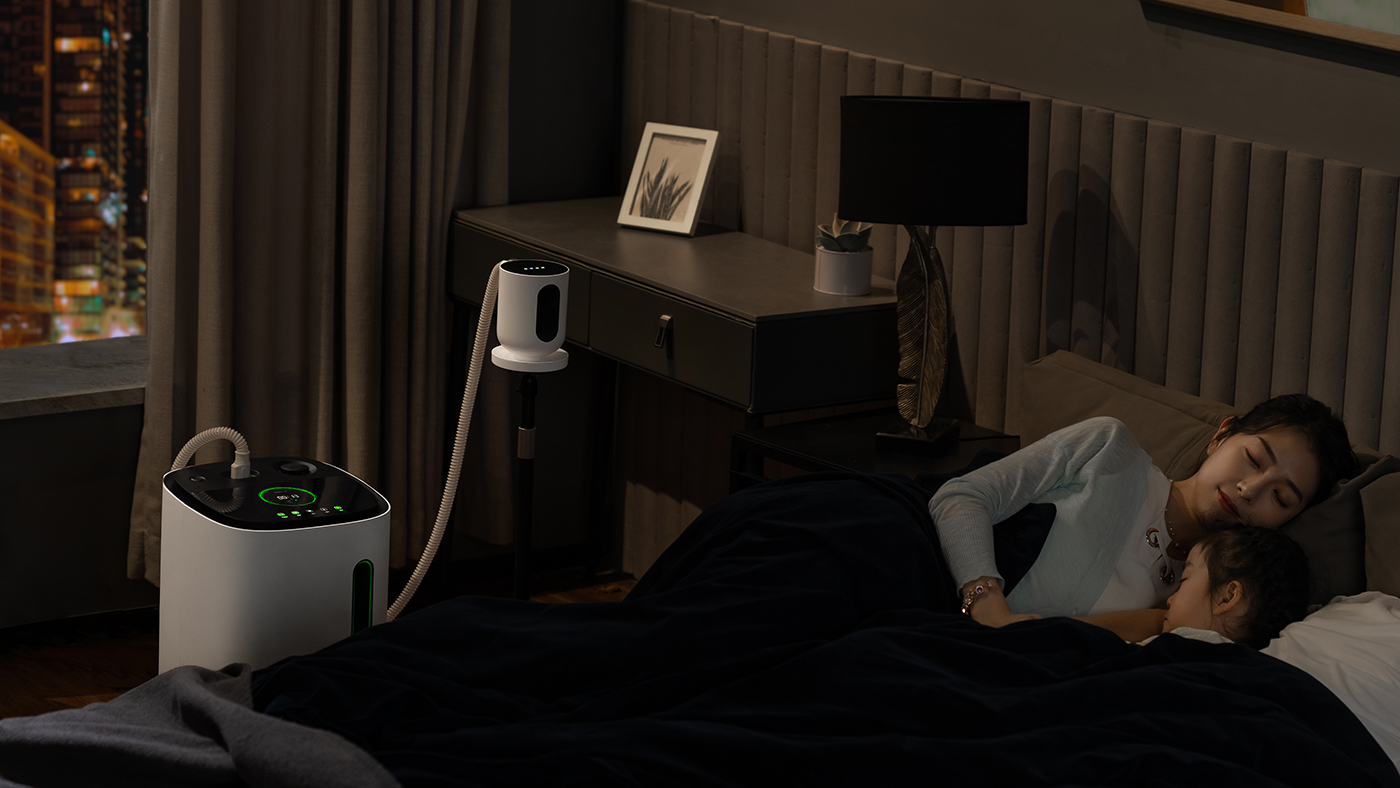 Gravity design，Negative oxygen ion，Medical health，