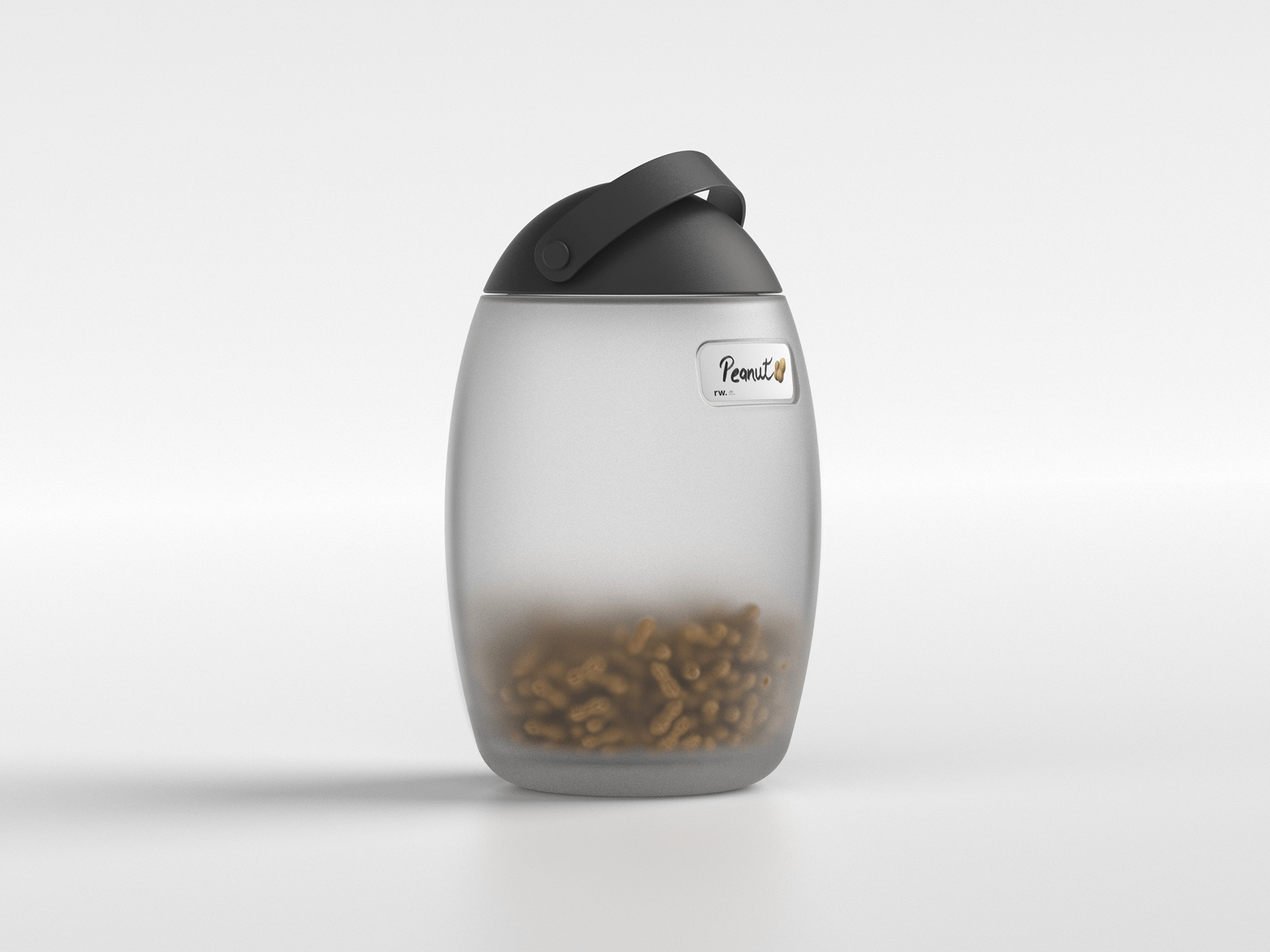 3d，Render，container，bottle，