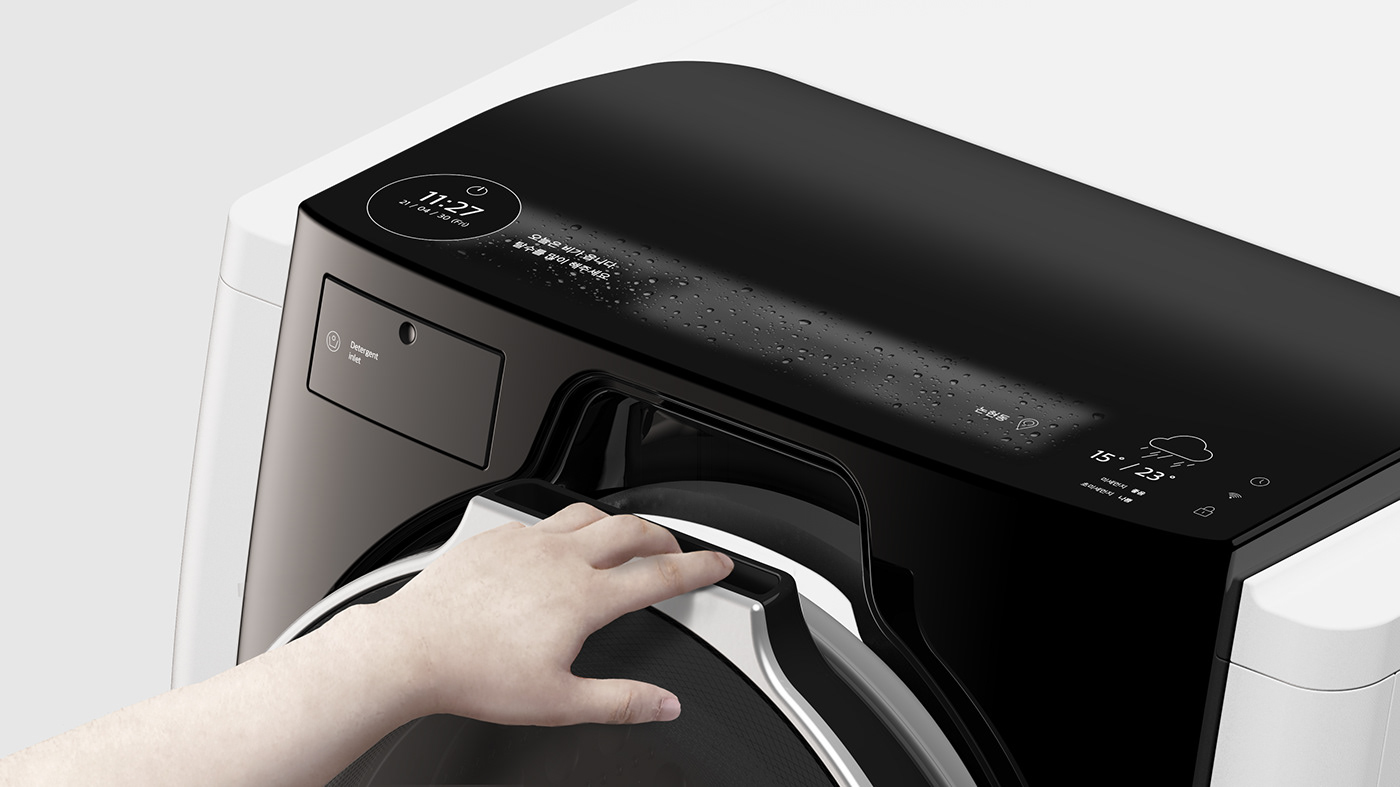 Washing machine，Drum washing machine，Ergonomics，