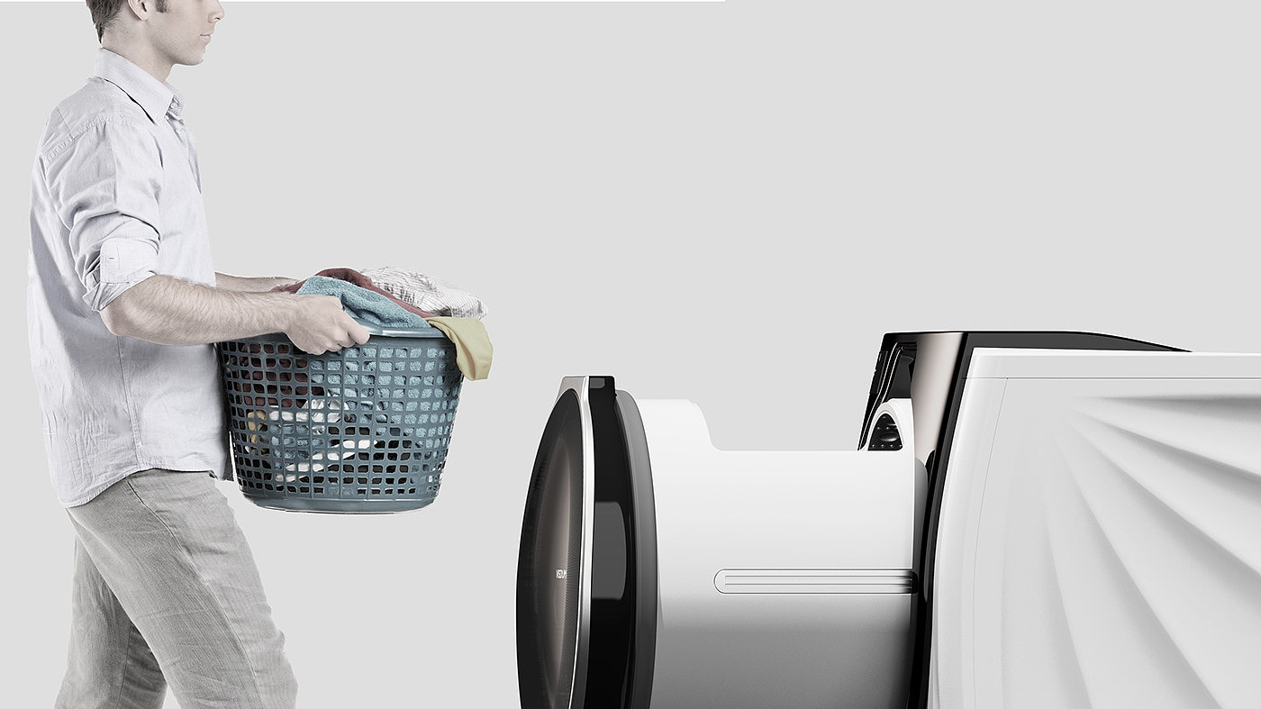 Washing machine，Drum washing machine，Ergonomics，