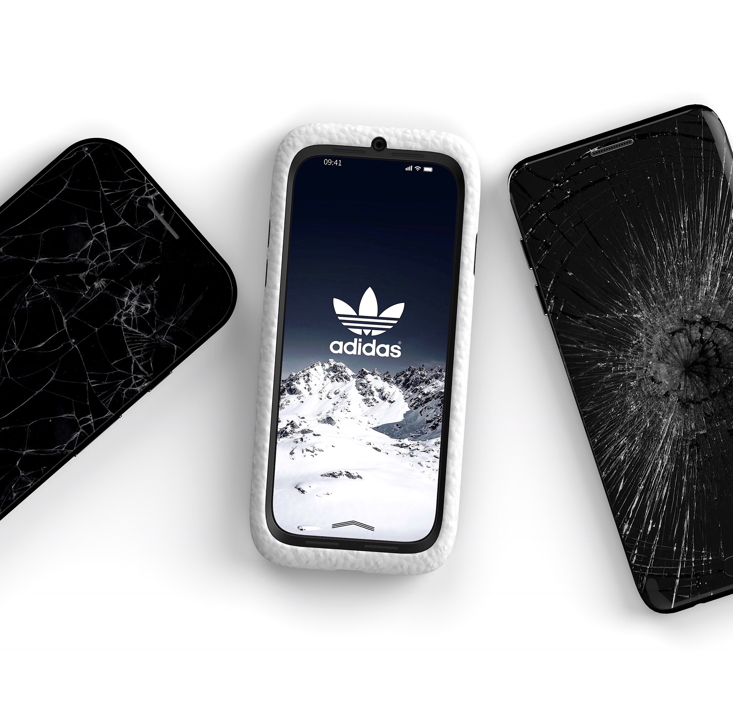 white，Sports Smartphone，Adidas boost，shoes，Mobile phone shell，