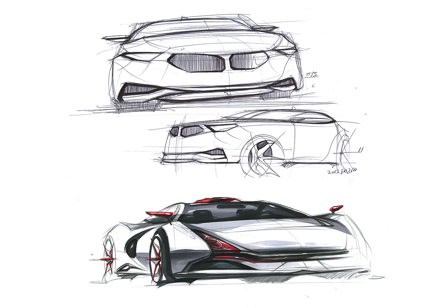 sketch，product design，Line，