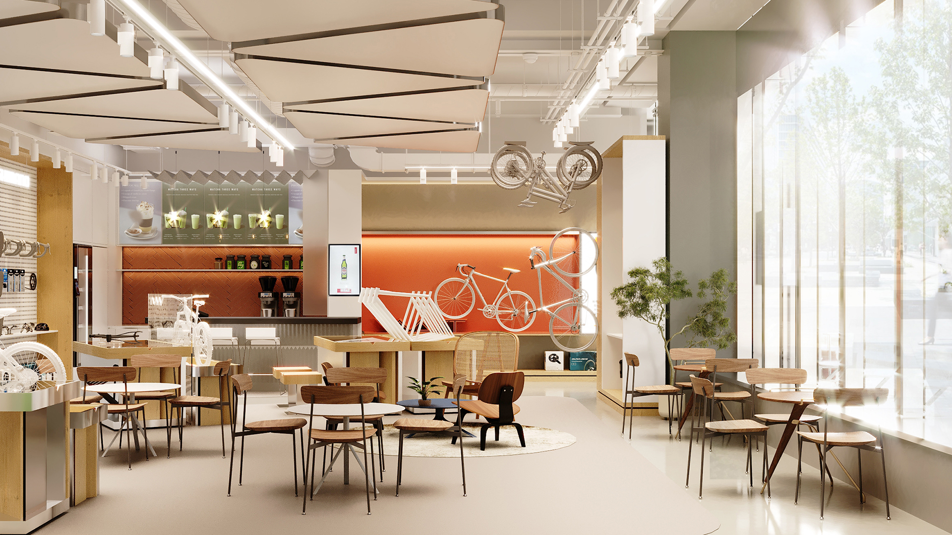 space design ，consumption space，Outdoor sports，