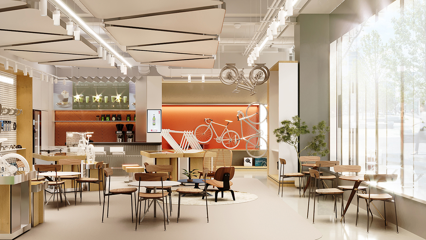 space design ，consumption space，Outdoor sports，
