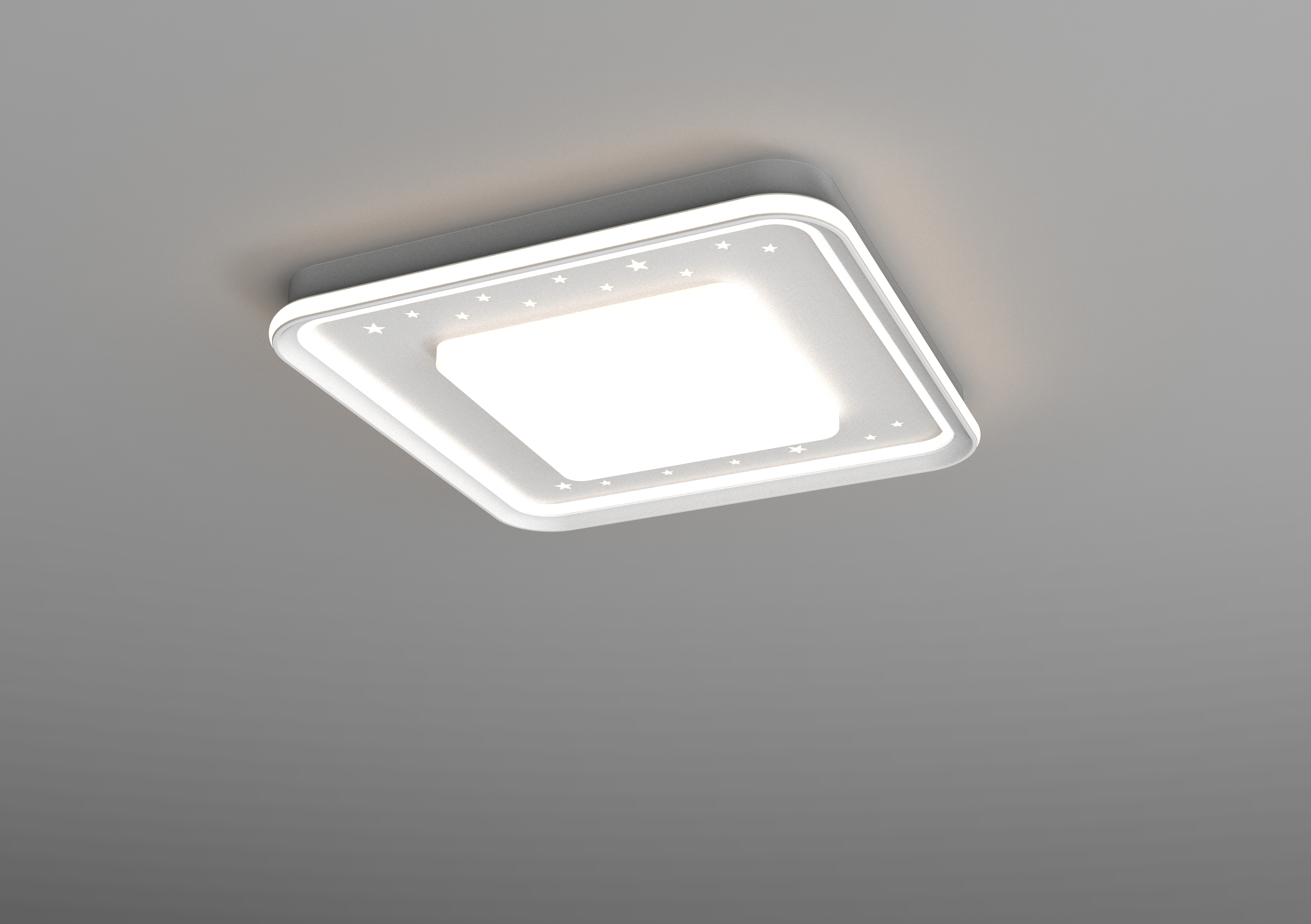 Simple cream wind ceiling lamp，