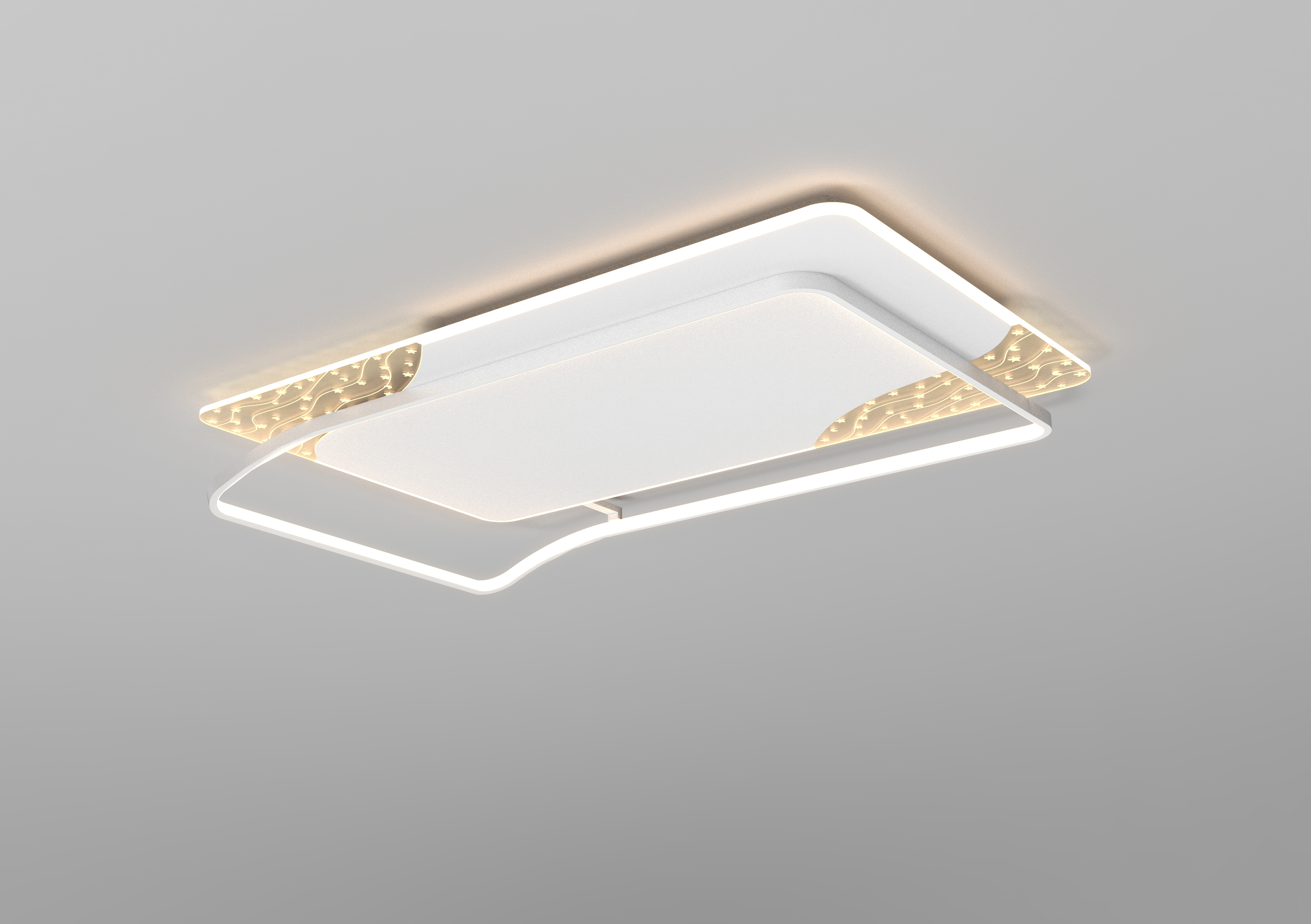 It is a lamp that is painted and played.，