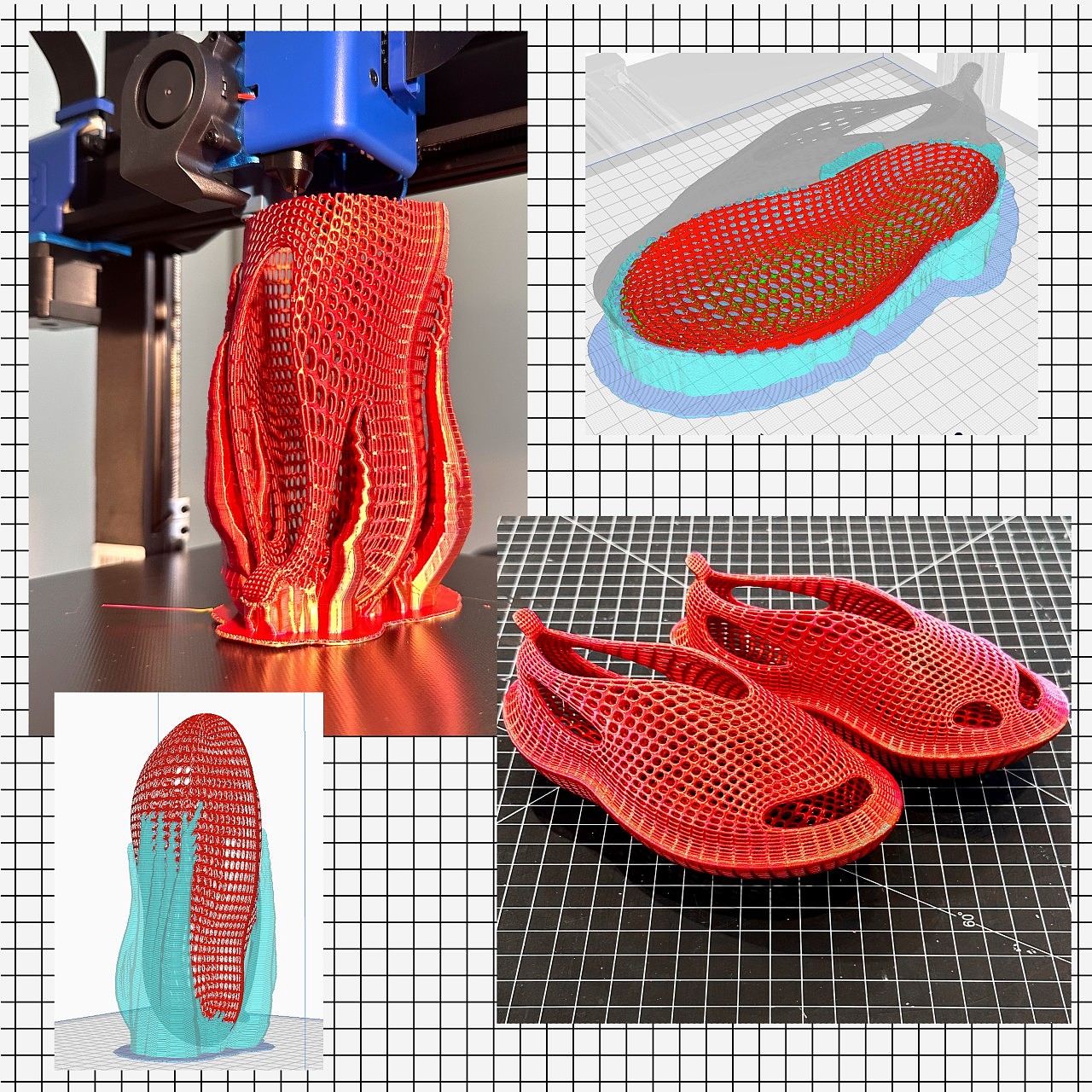 EXPLRO，3D printed shoes，