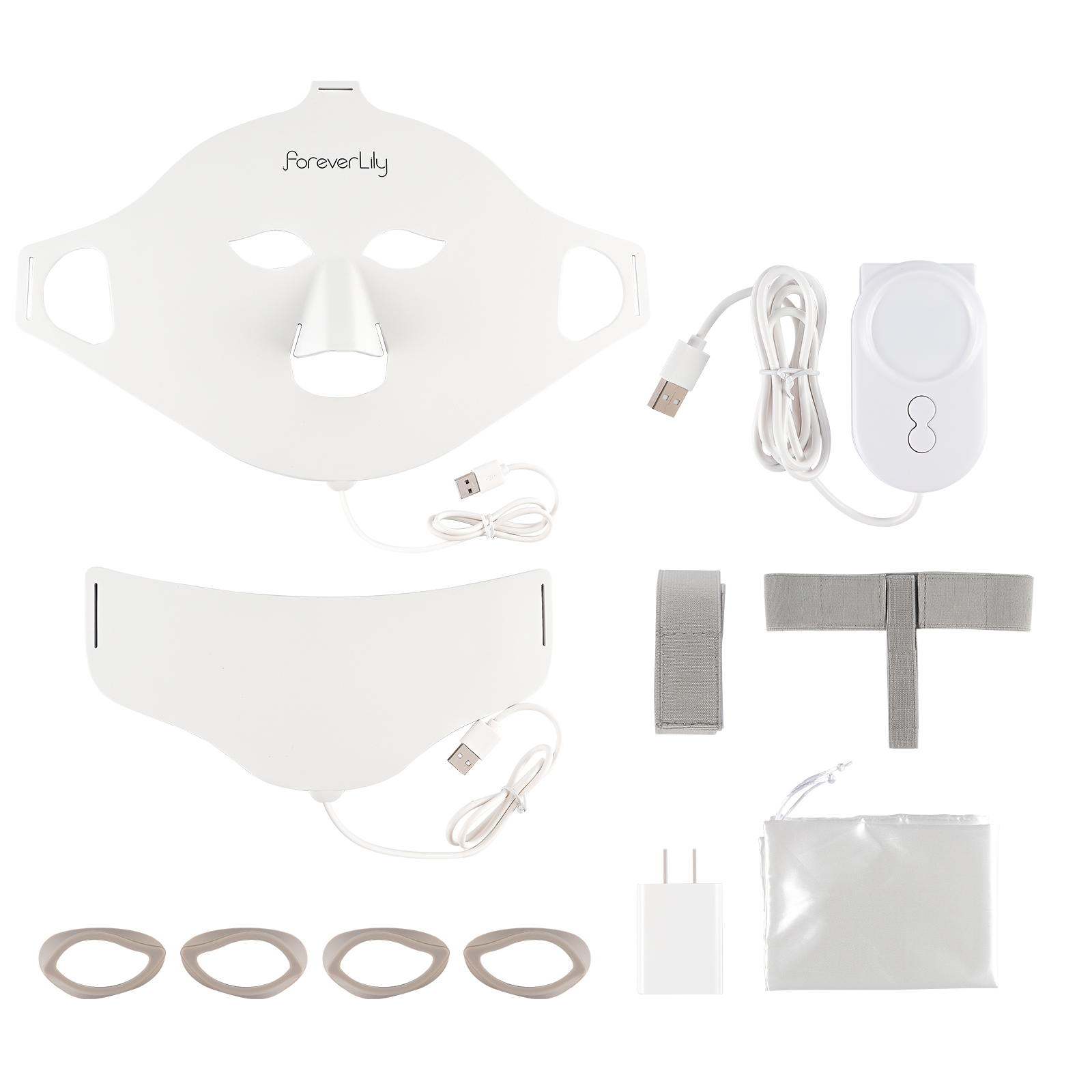 Color Light，face shield，Silicone material，cosmetology，