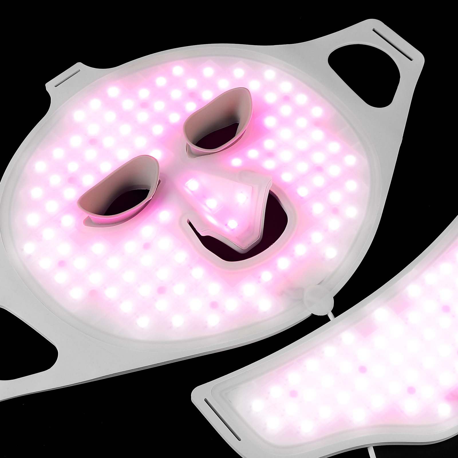 Color Light，face shield，Silicone material，cosmetology，