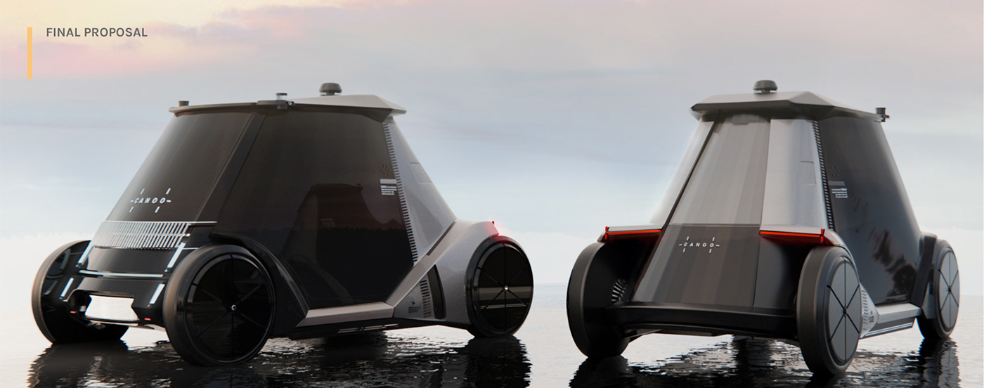 Advertisement Car，CANOO : DA，Advertising car，Automobile design，