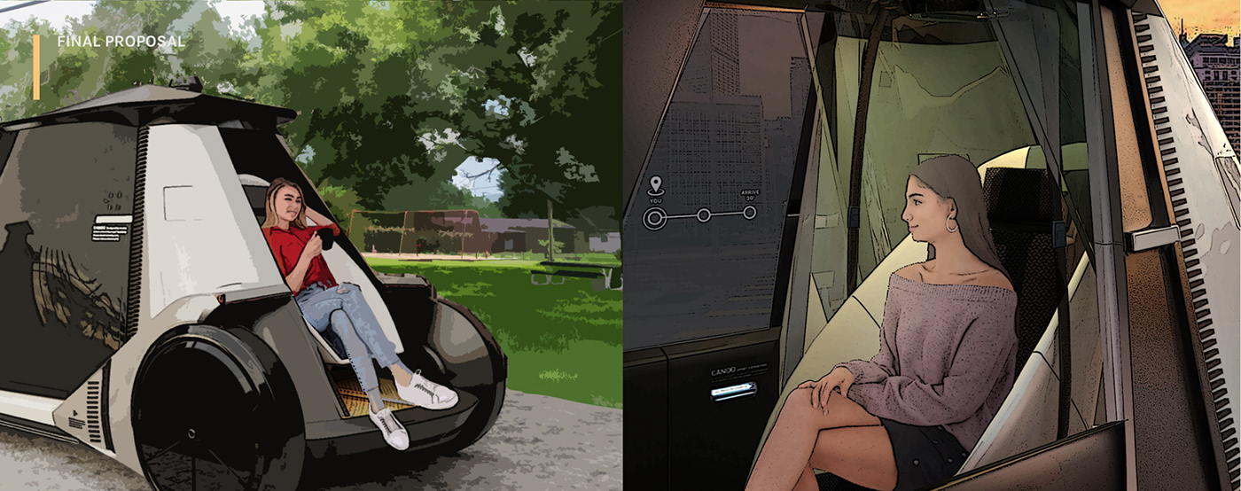 Advertisement Car，CANOO : DA，Advertising car，Automobile design，