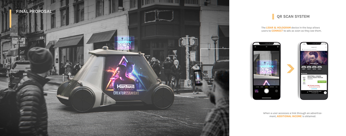 Advertisement Car，CANOO : DA，Advertising car，Automobile design，