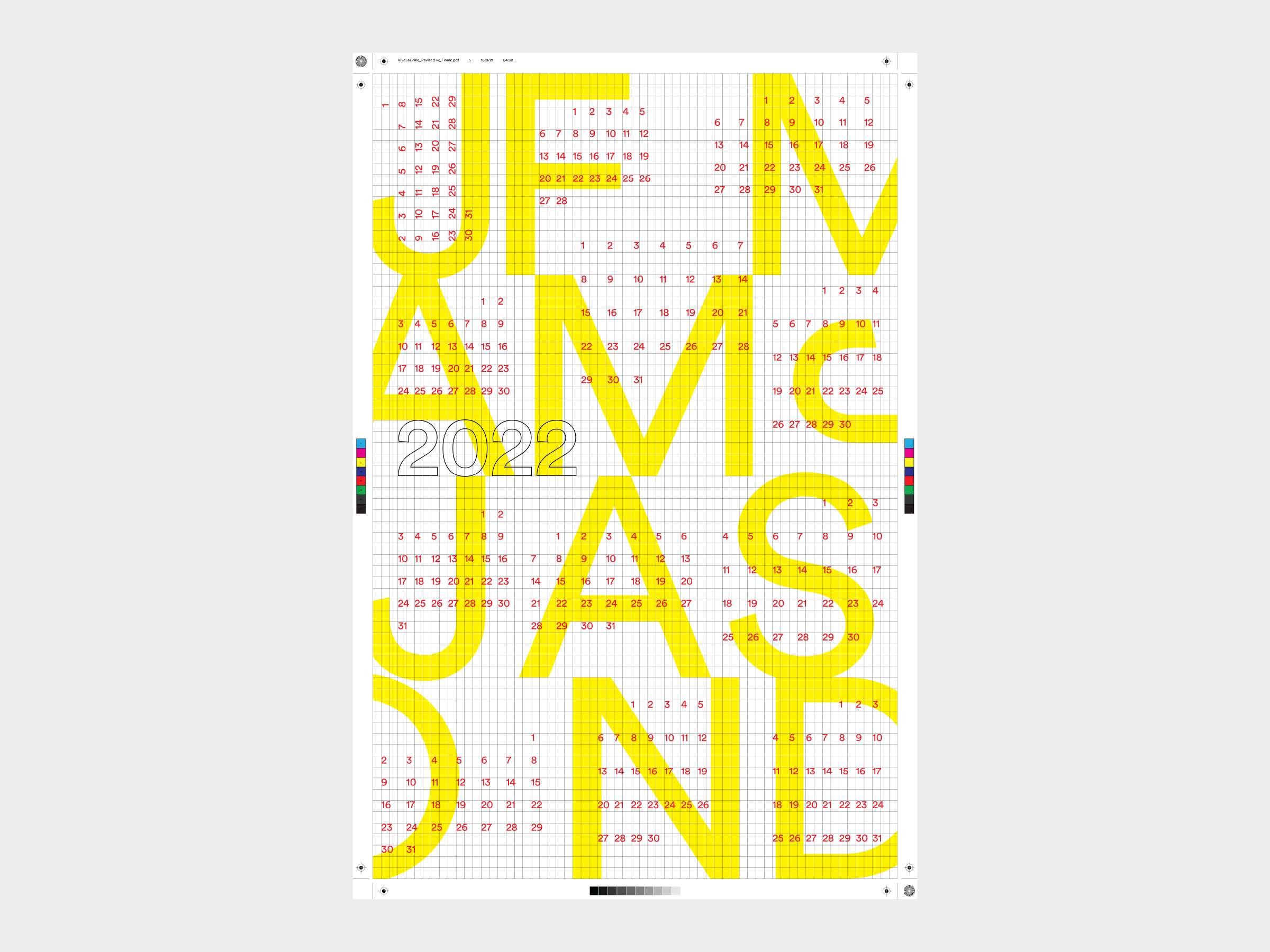 calendar，ACCD，ArtCenter，Calendar，outrageous，