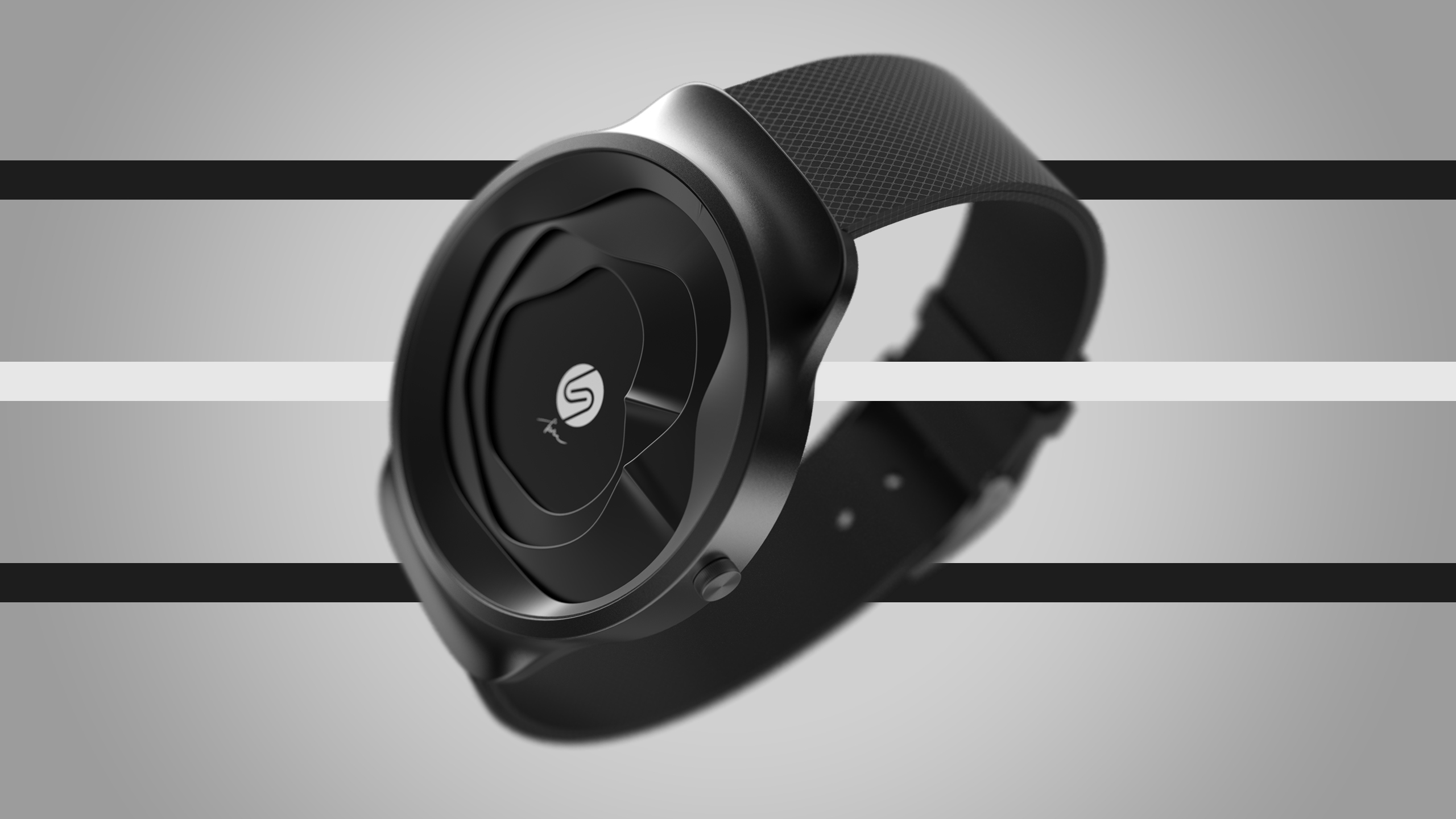 GEMIC Layer，Wrist watch，black，